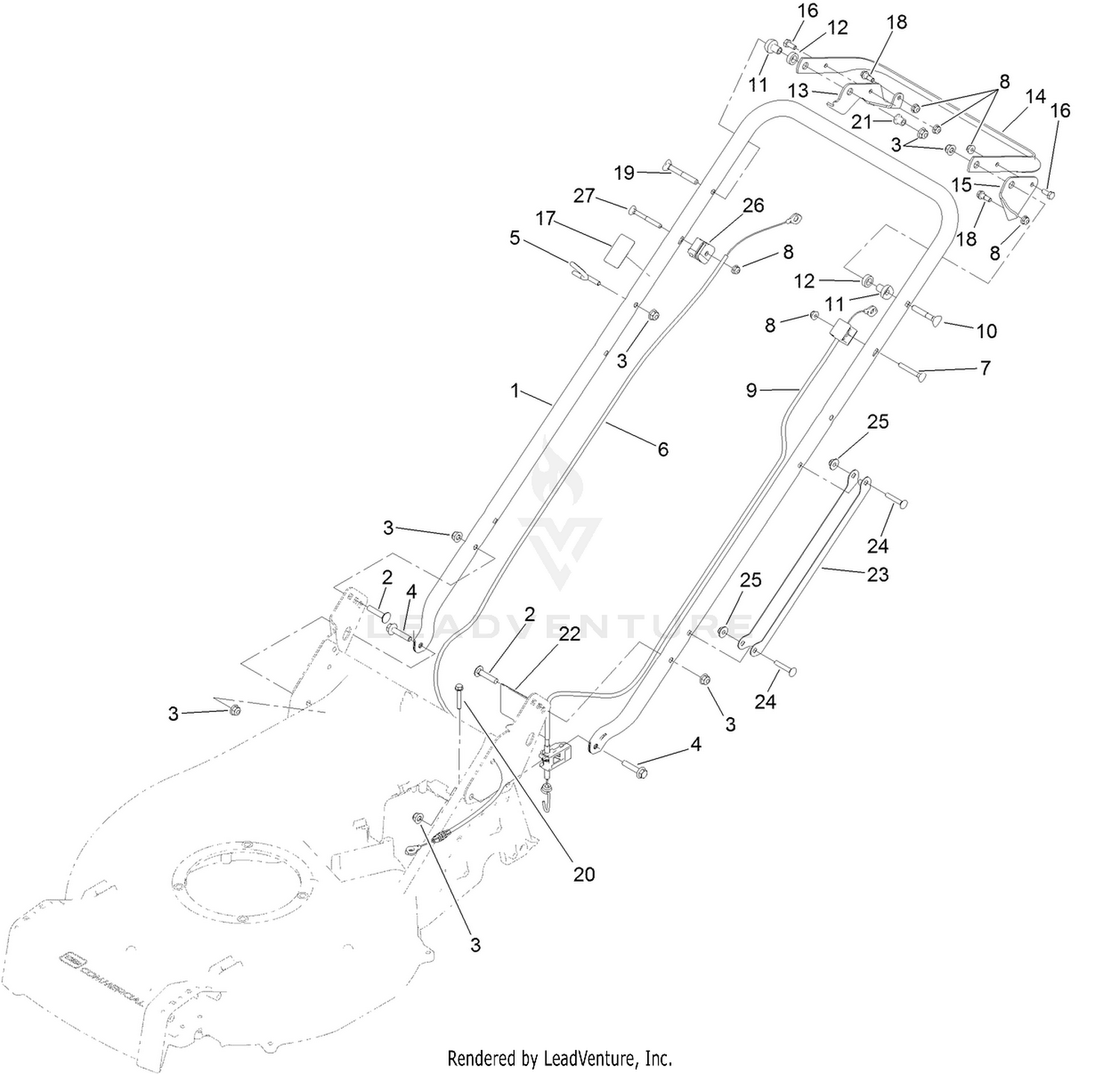 Handle and Control Assembly