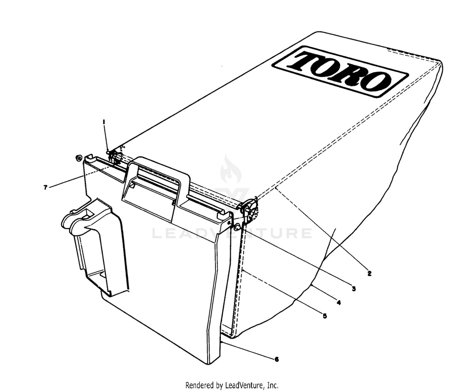 Grass Bag Assembly No. 12-8859