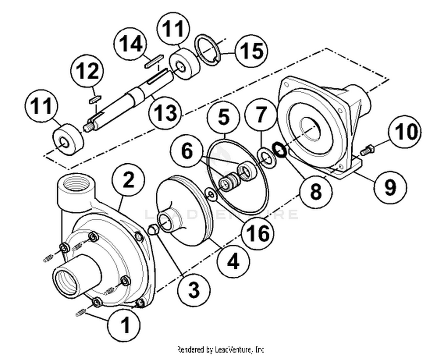 CENTRIFUGAL PUMP (93-6505)