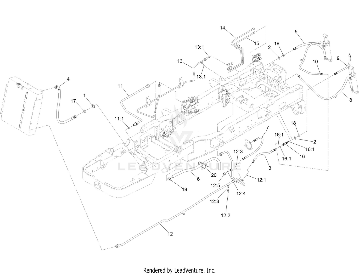 Hydraulic Hose and Tube Assembly