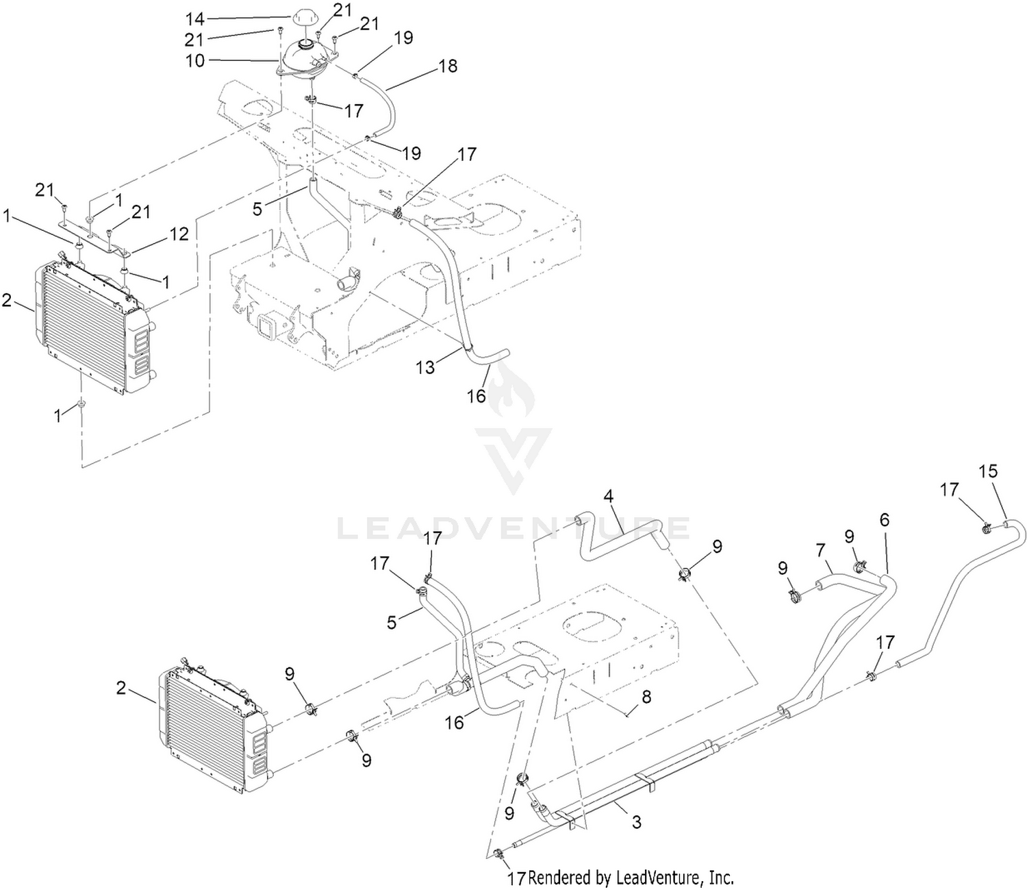 Cooling System Assembly
