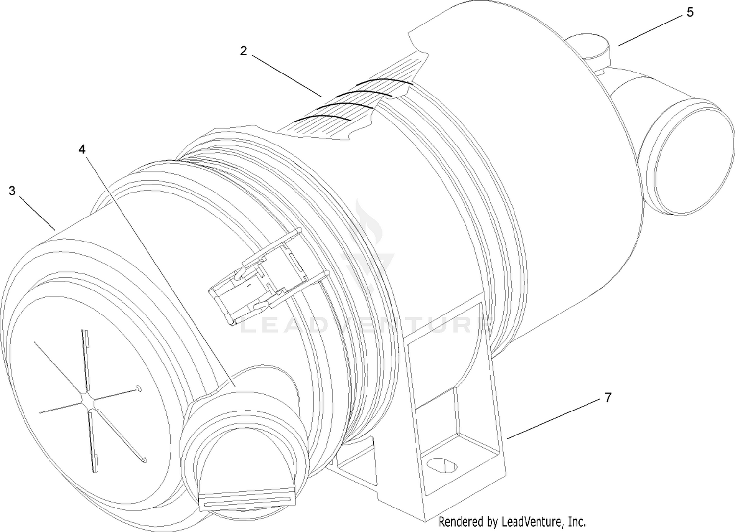 Air Cleaner Assembly No. 106-5277