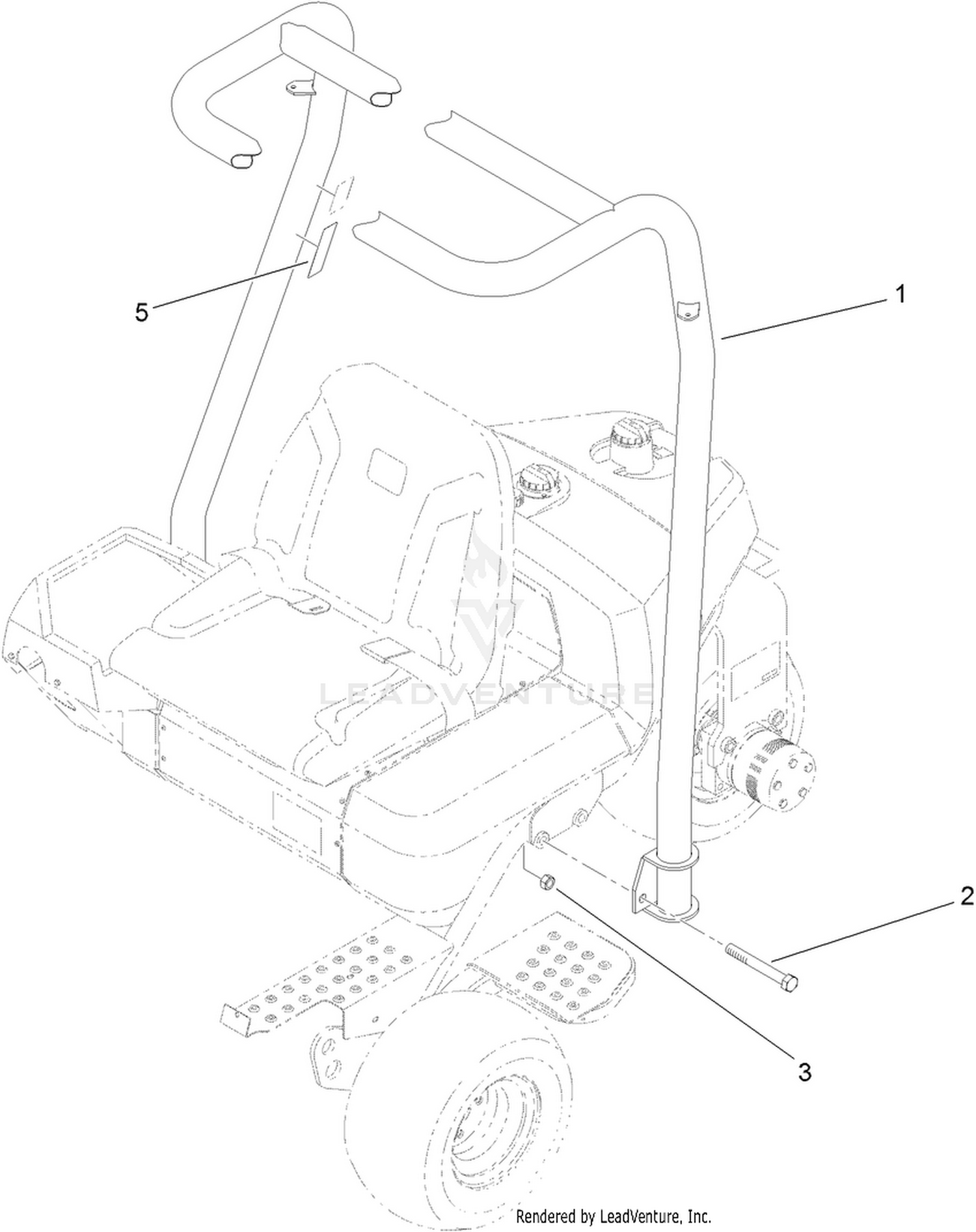 Roll-Over Protection System Assembly