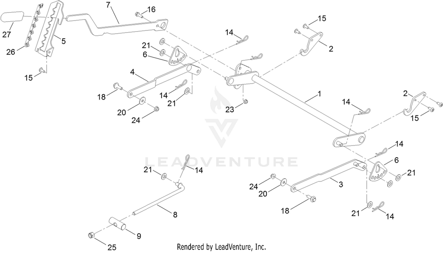Deck Lift Assembly