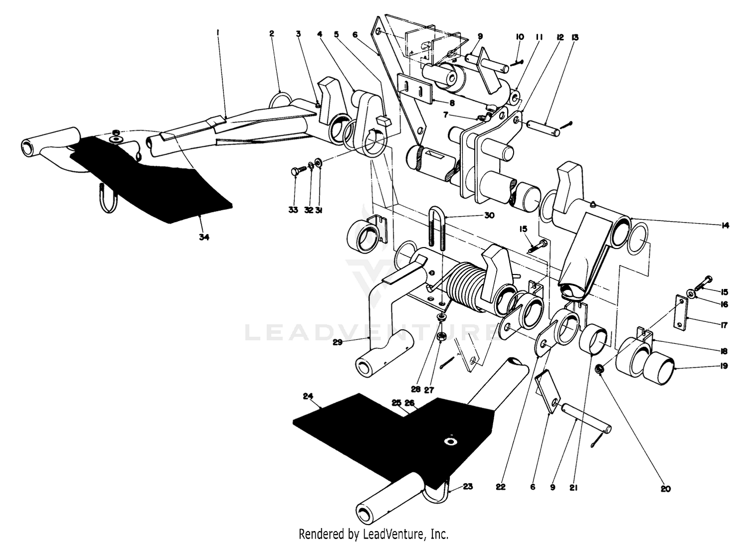 Push Arm Assembly