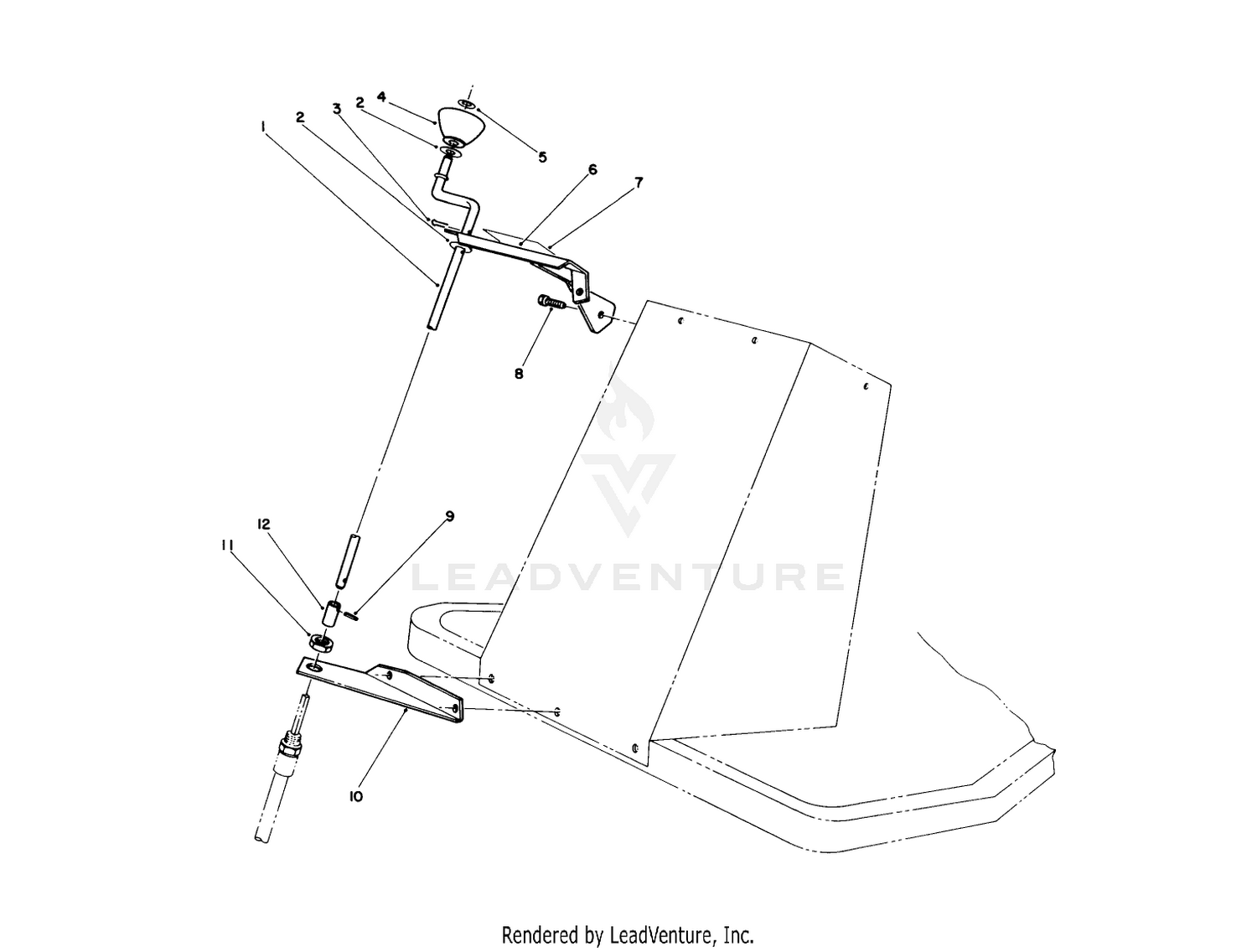 Chute Control Assembly