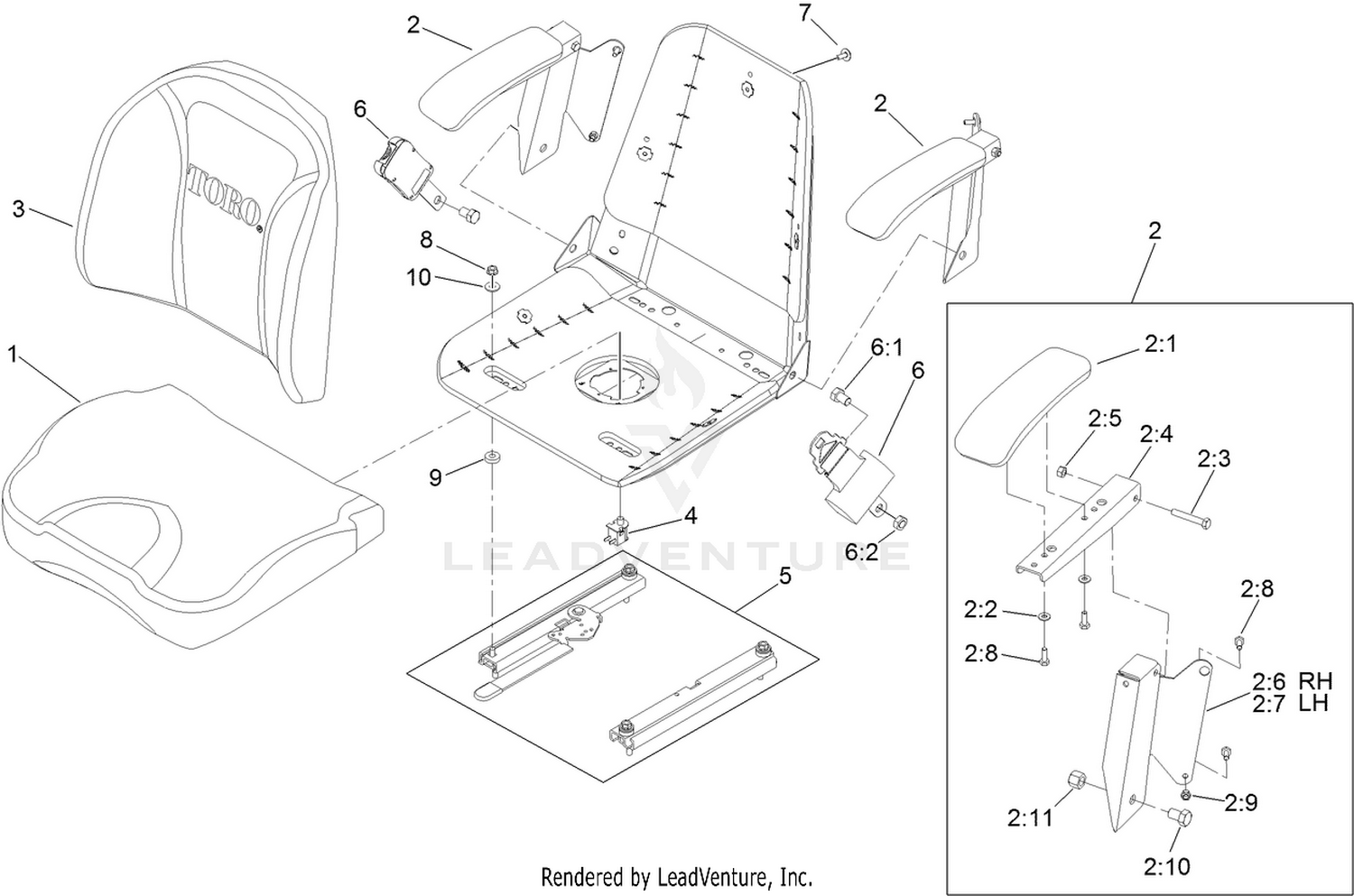Seat Assembly No. 120-7886