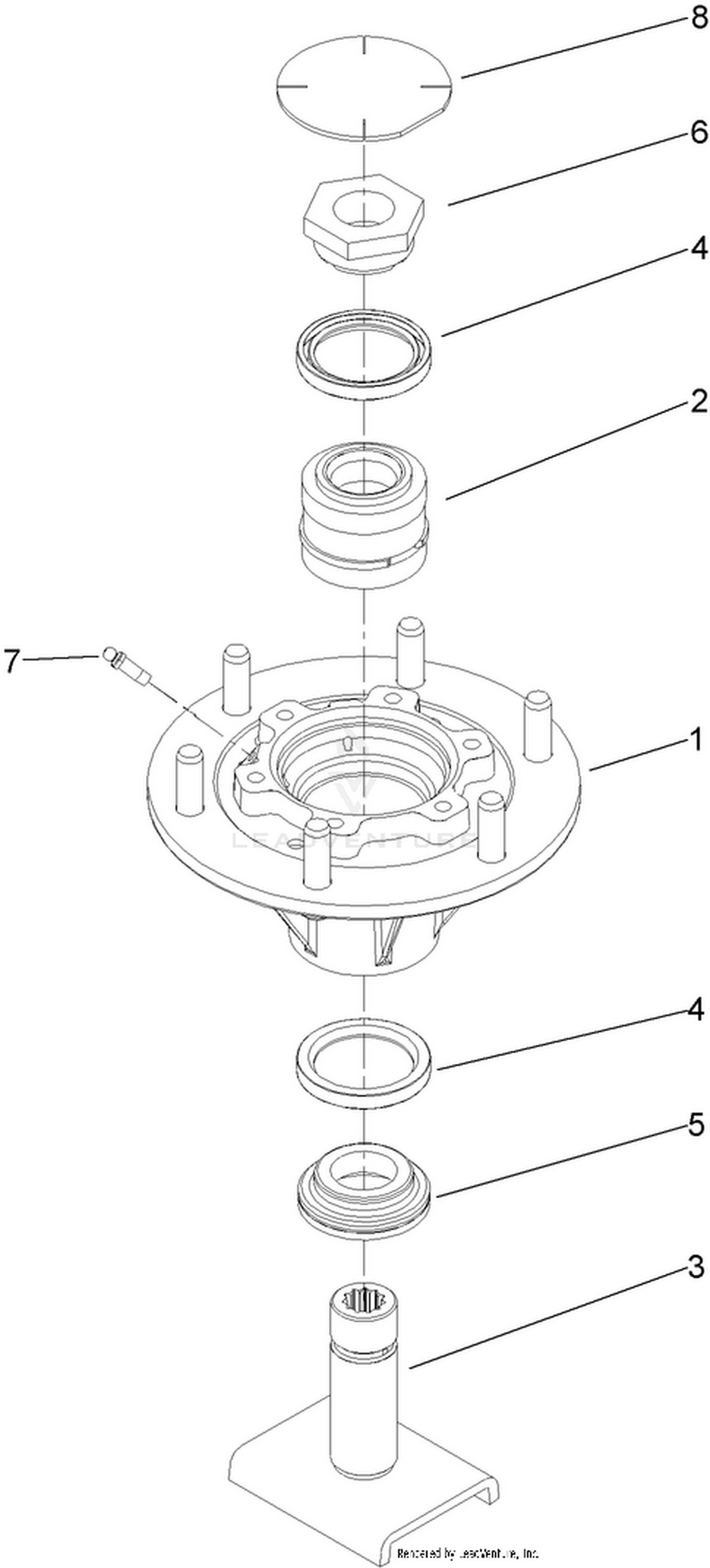 Spindle Assembly No. 115-3435