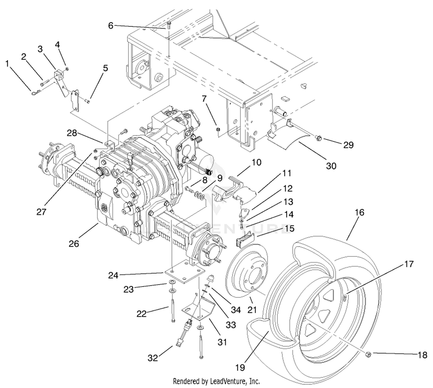 Front Axle Assembly