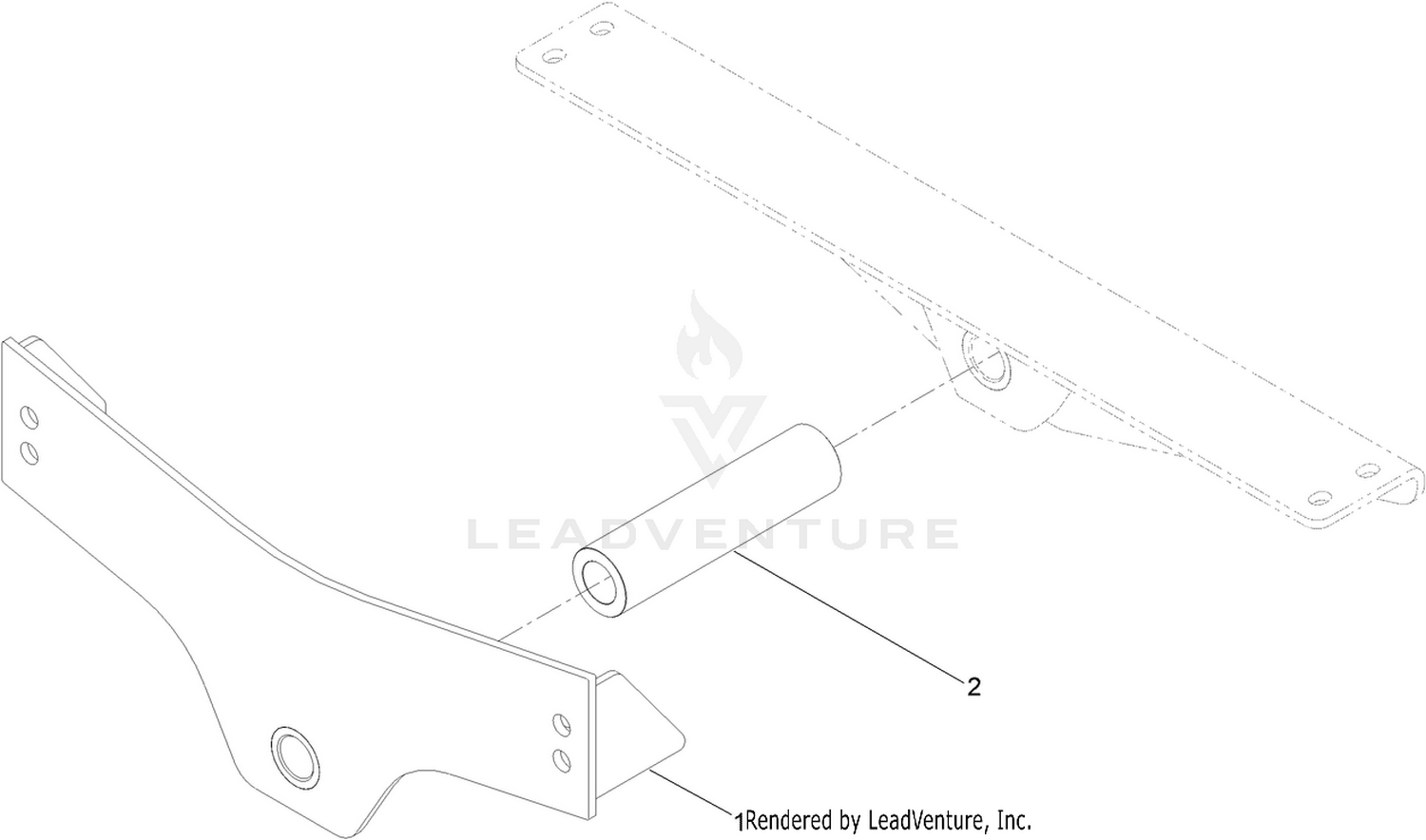 Rear Axle Support Assembly No. 145-8319