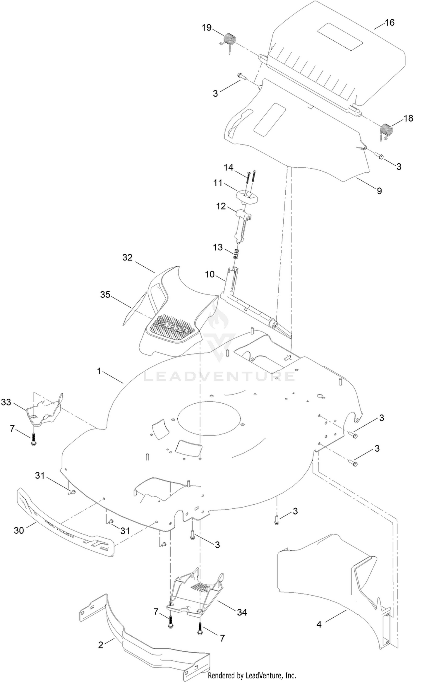 Assembly diagram