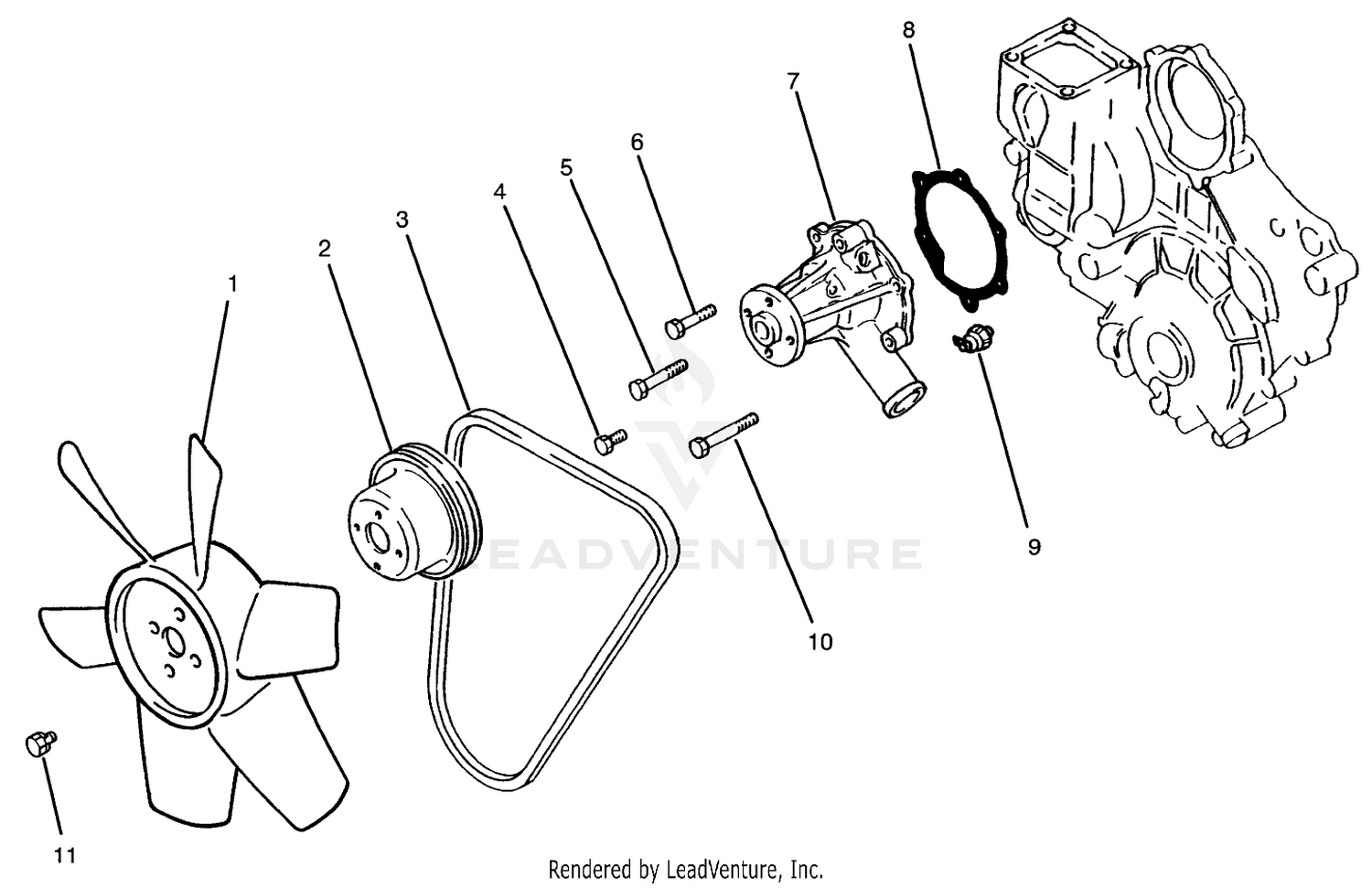 Water Pump Assembly