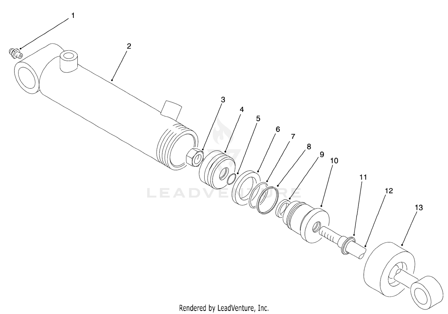 Hydraulic Cylinder No. 93-7551