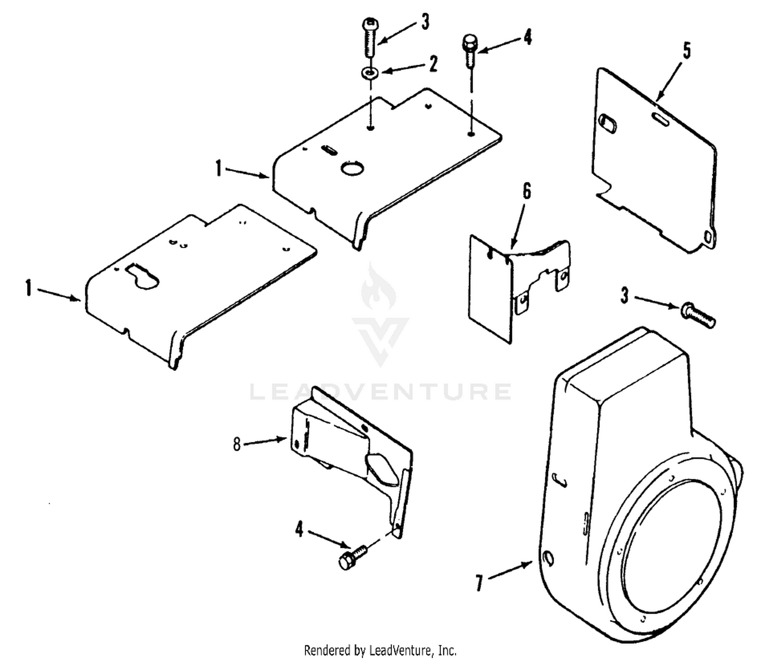 KOHLER BAFFLES  SHROUDS