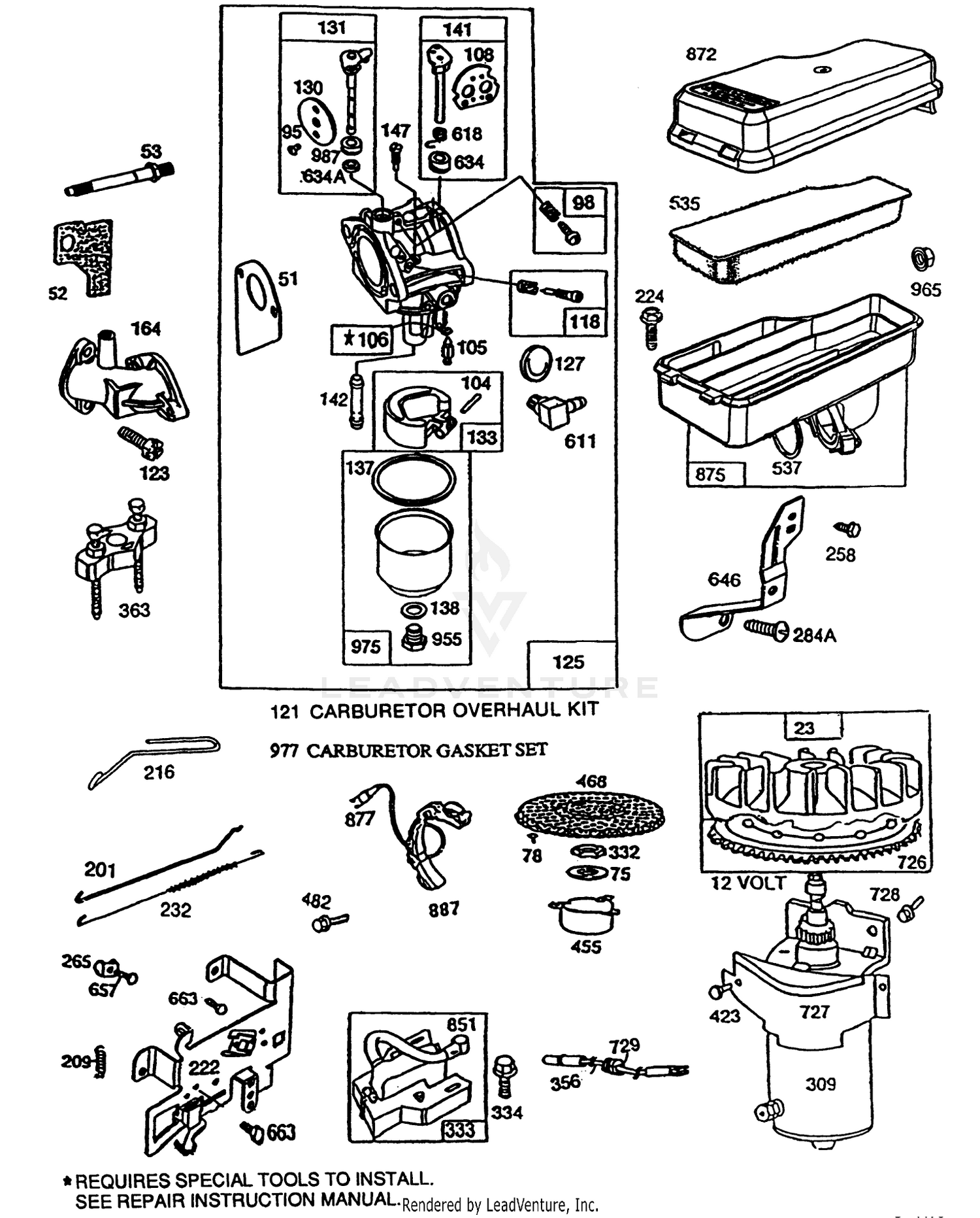 Model No. 191707-0121-01 2