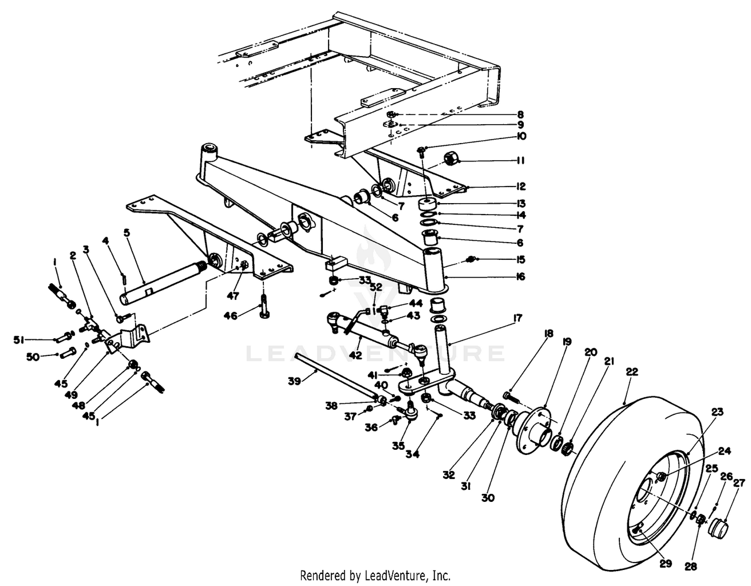 Rear Axle Assembly