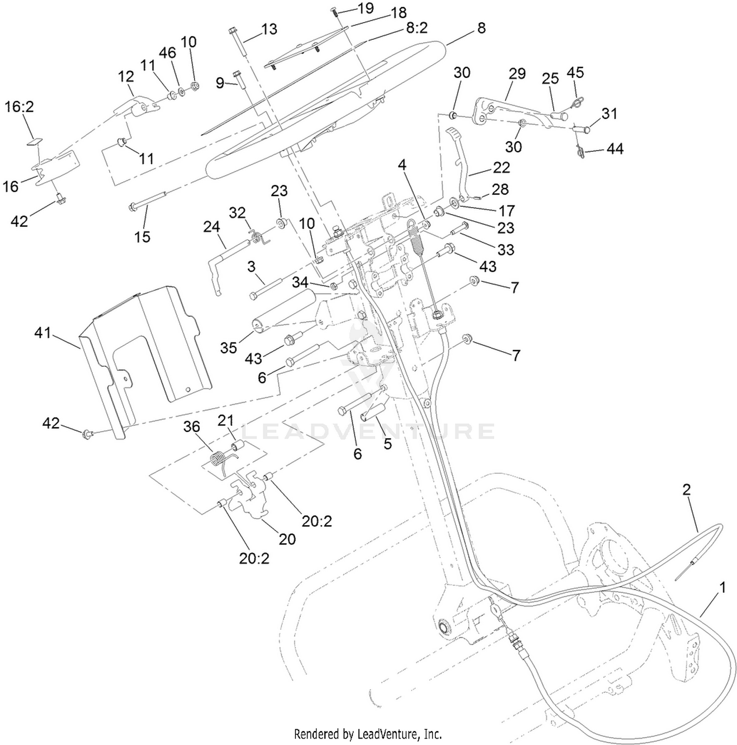 Upper Handle Assembly