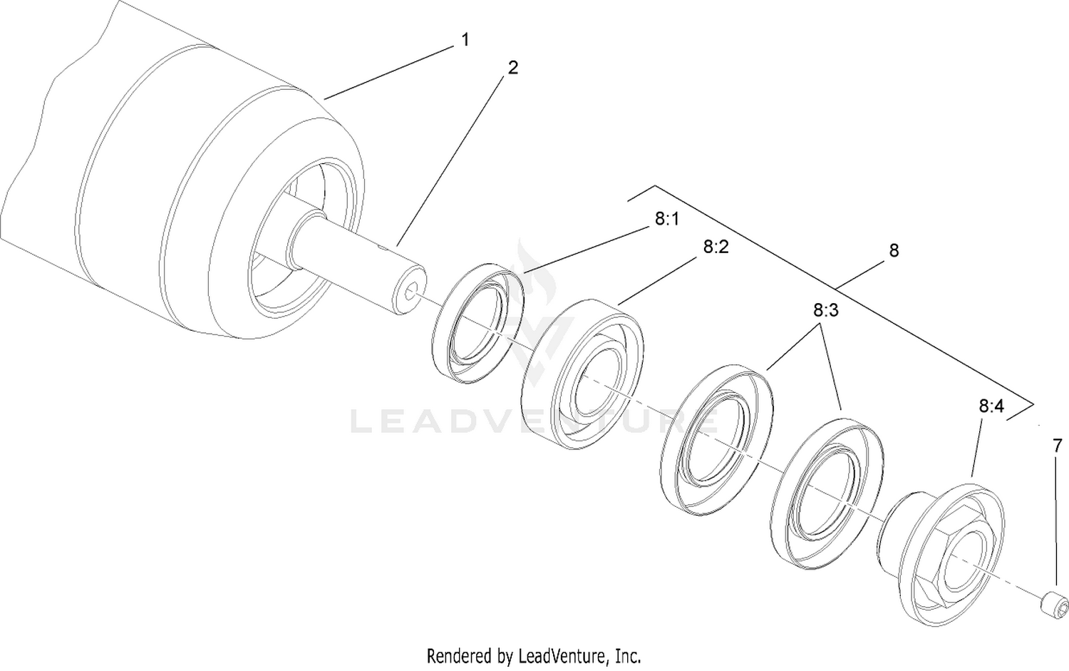 Roller Assembly No. 112-5265