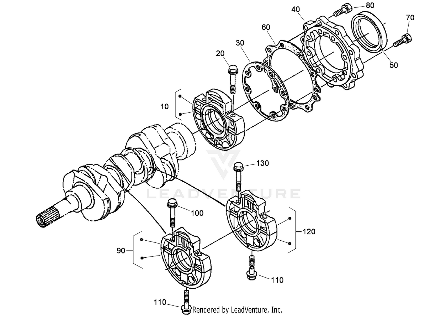 Main Bearing Case Assembly