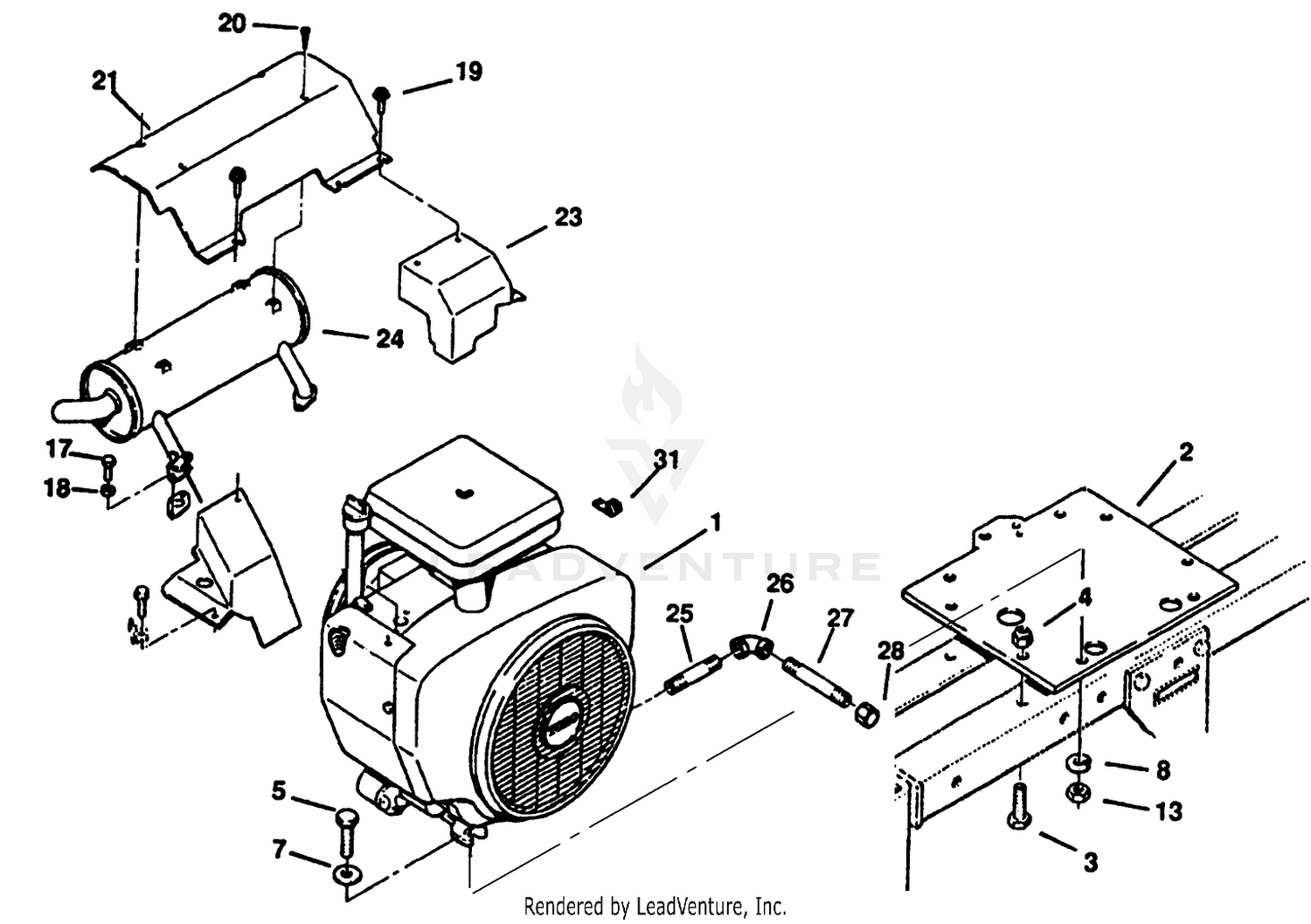 Engine, Toro Power Plus