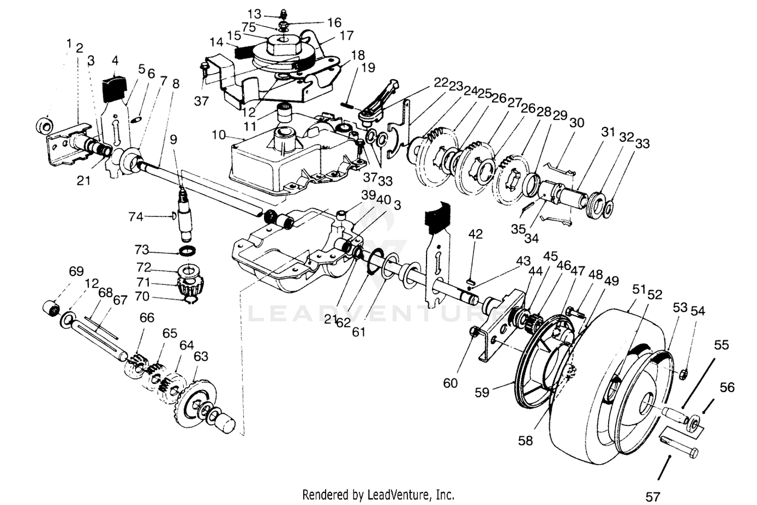 Gear Case Assembly