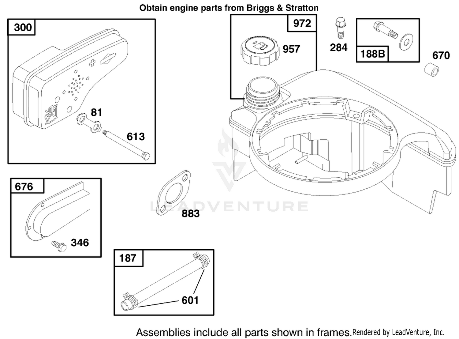 Engine Briggs  Stratton Model 12f802-0667-01 8