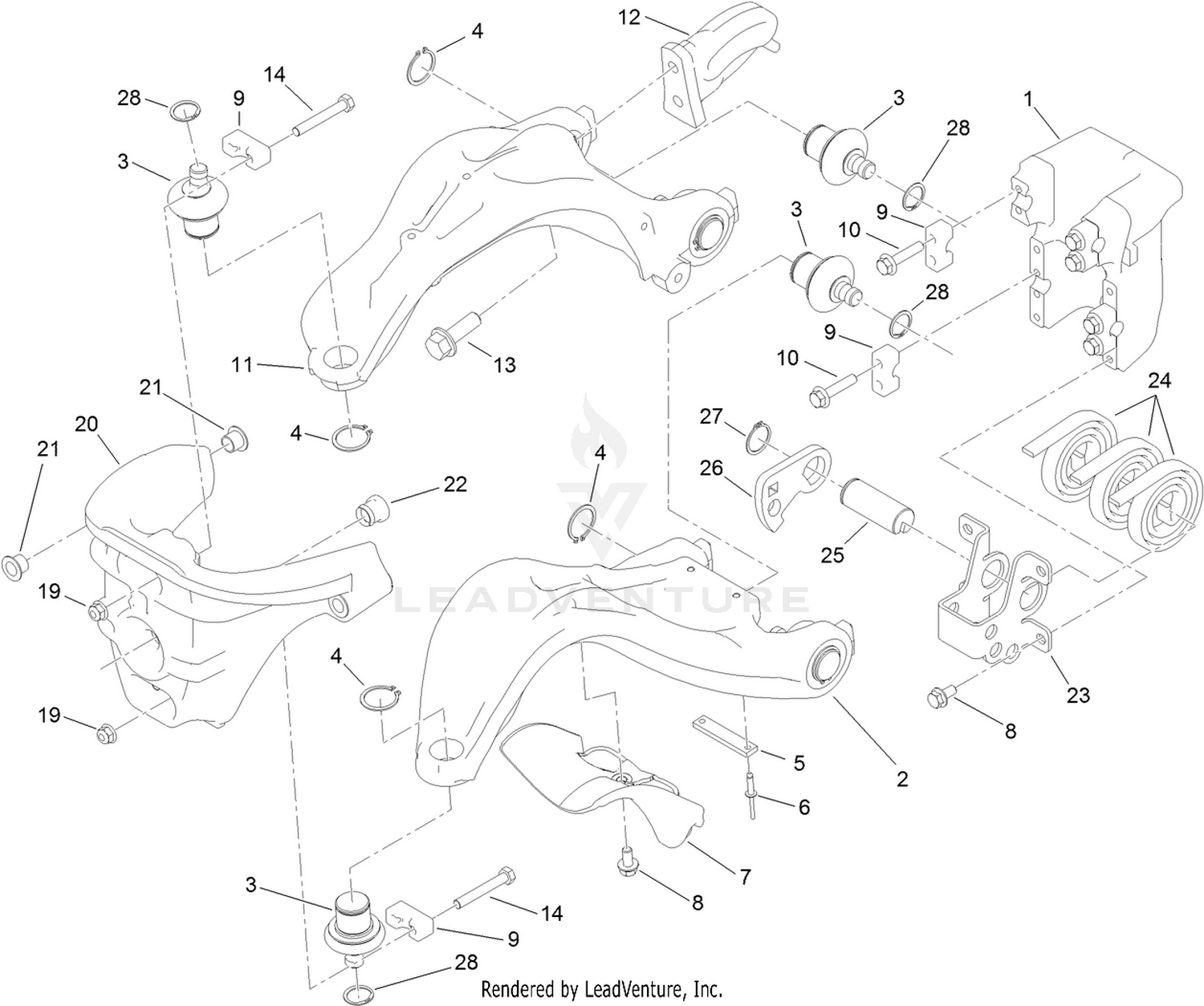 Suspension A-Arm Assembly