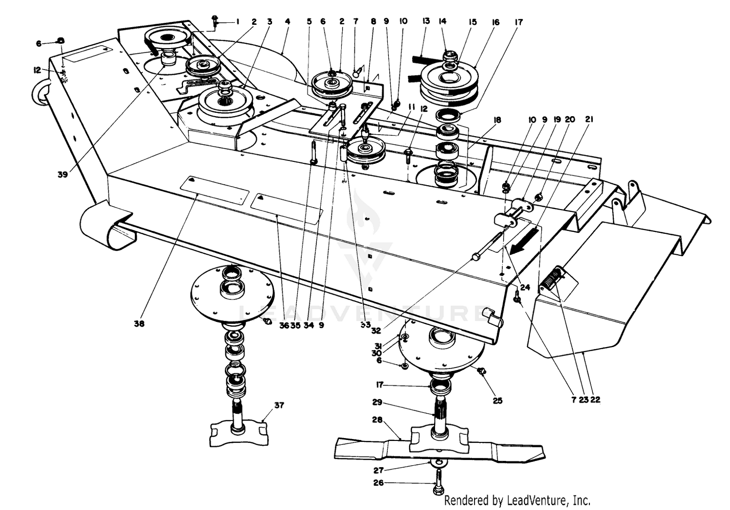Cutting Unit Model No. 30721