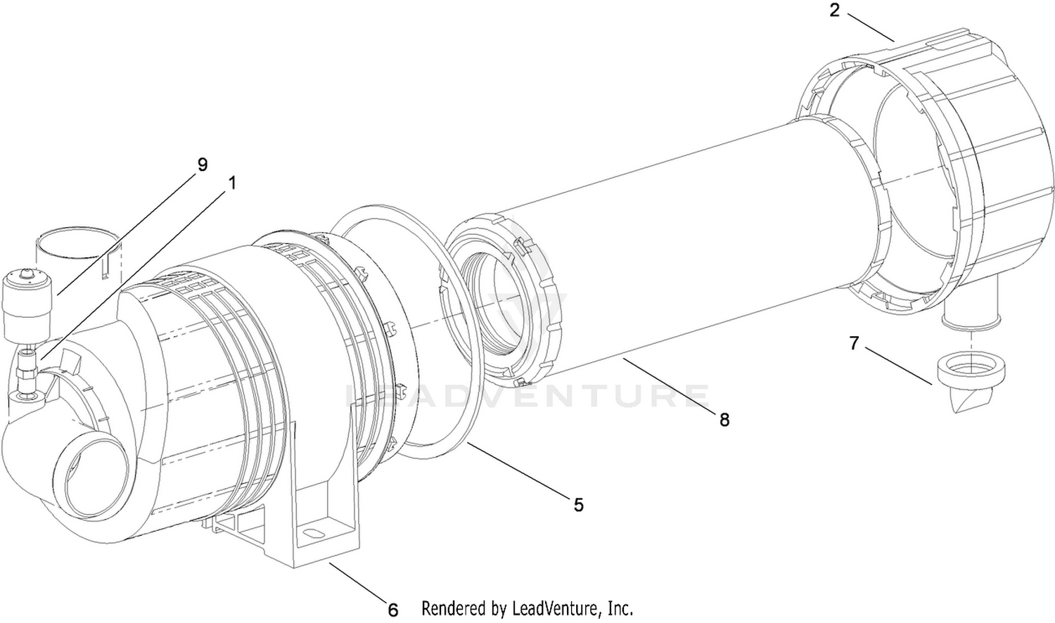 Air Cleaner Assembly No. 104-3427