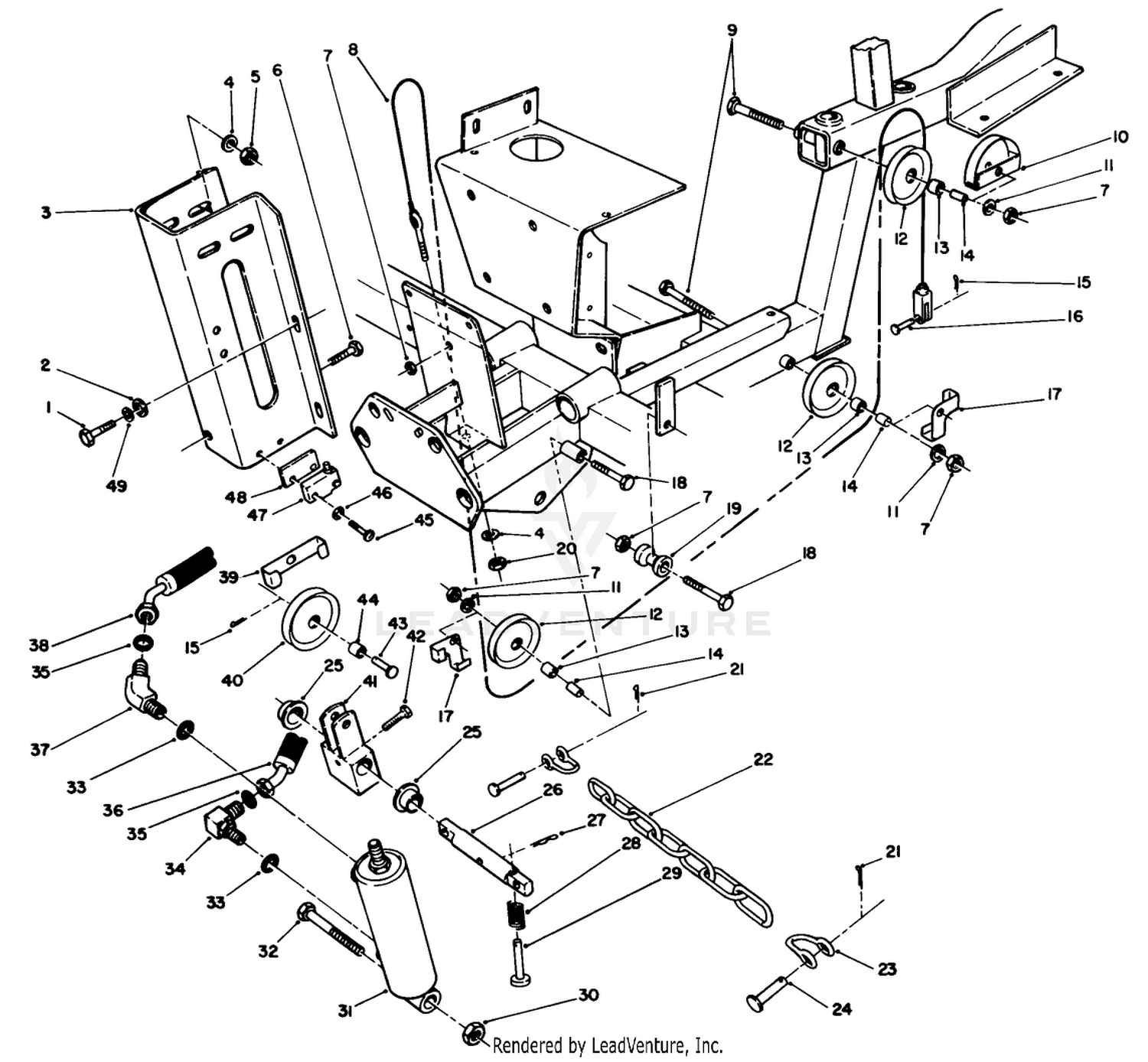 Cutting Unit Lift Assembly