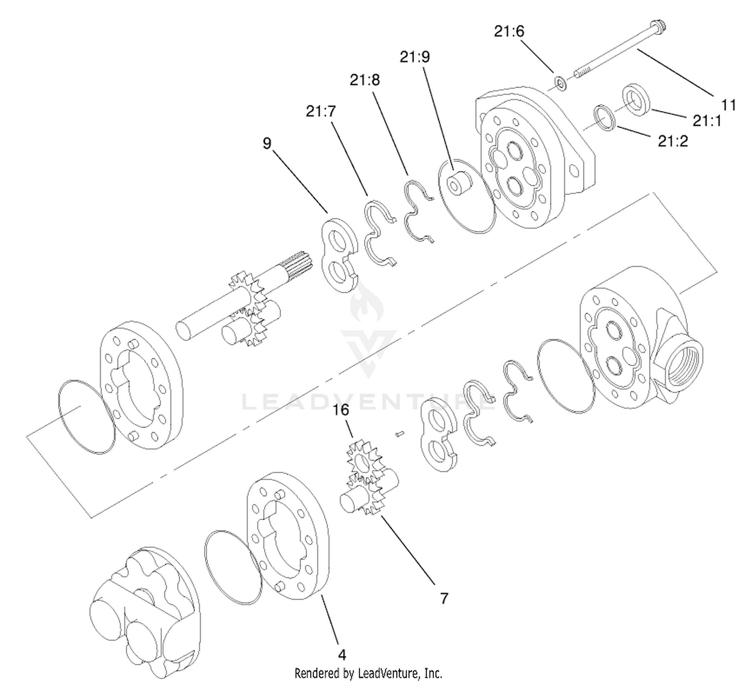 Gear Pump Assembly No. 95-8601