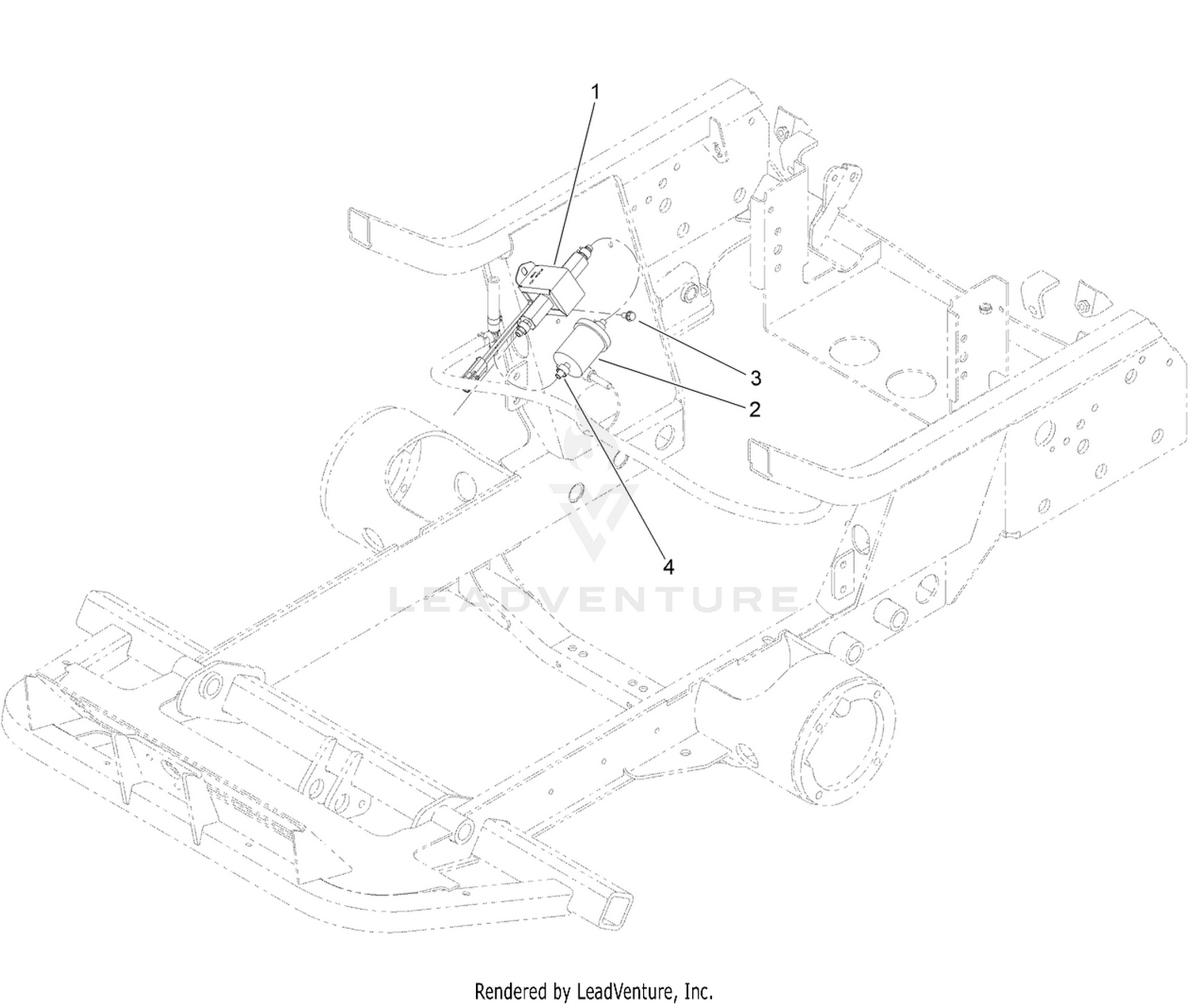 Fuel Pump Replacement Kit Assembly 144-4020  Groundsmaster 7200 Series