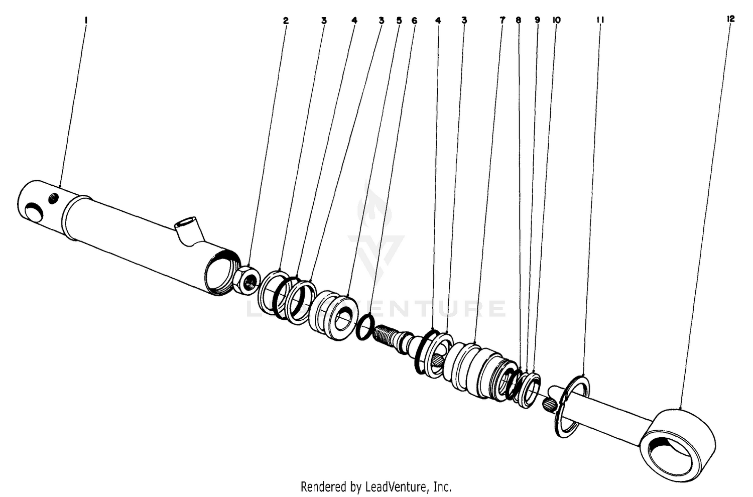 Hydraulic Cyllnder No. 43-5260