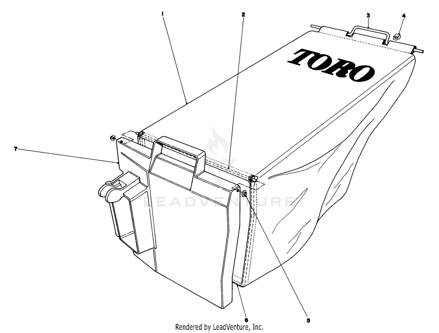 Grass Bag Assembly