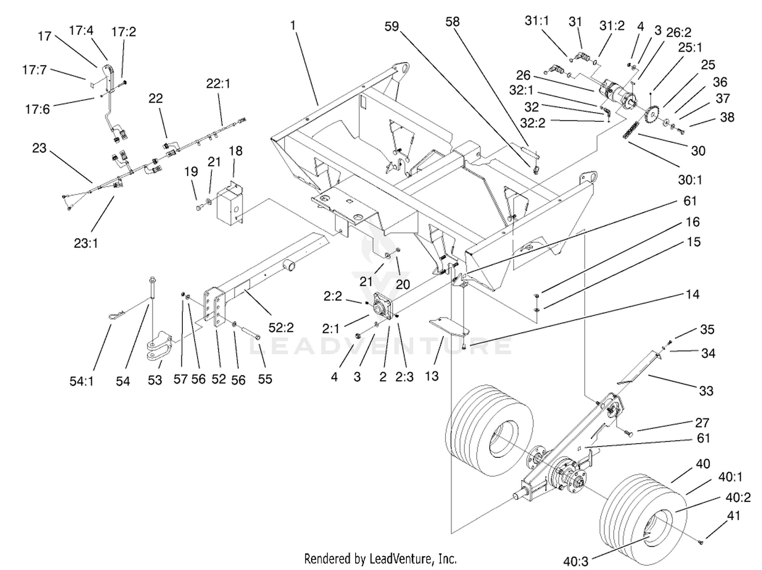 Cradle and Trailer Assembly