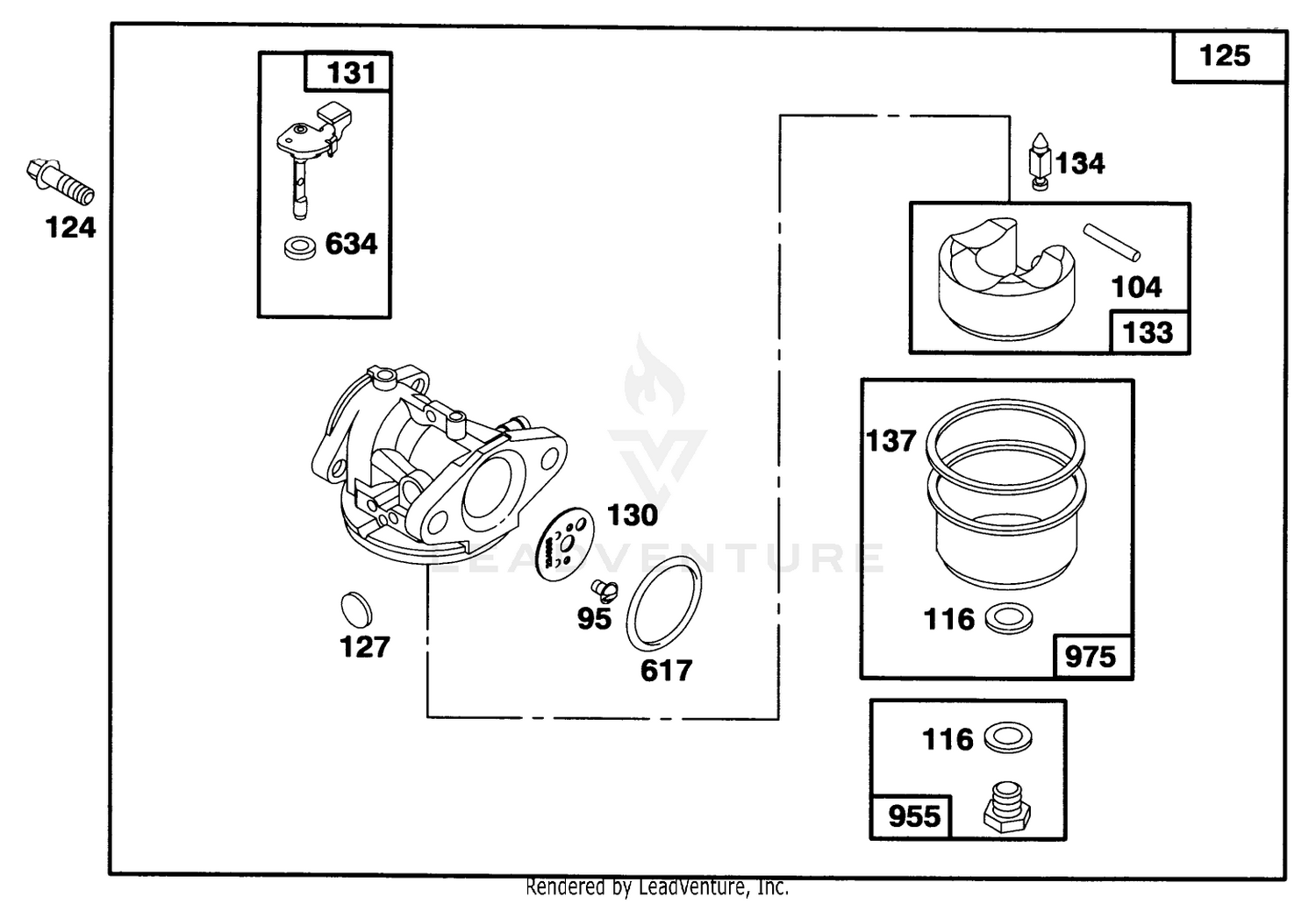 Engine Briggs  Stratton Model 12f802-0667-01 3