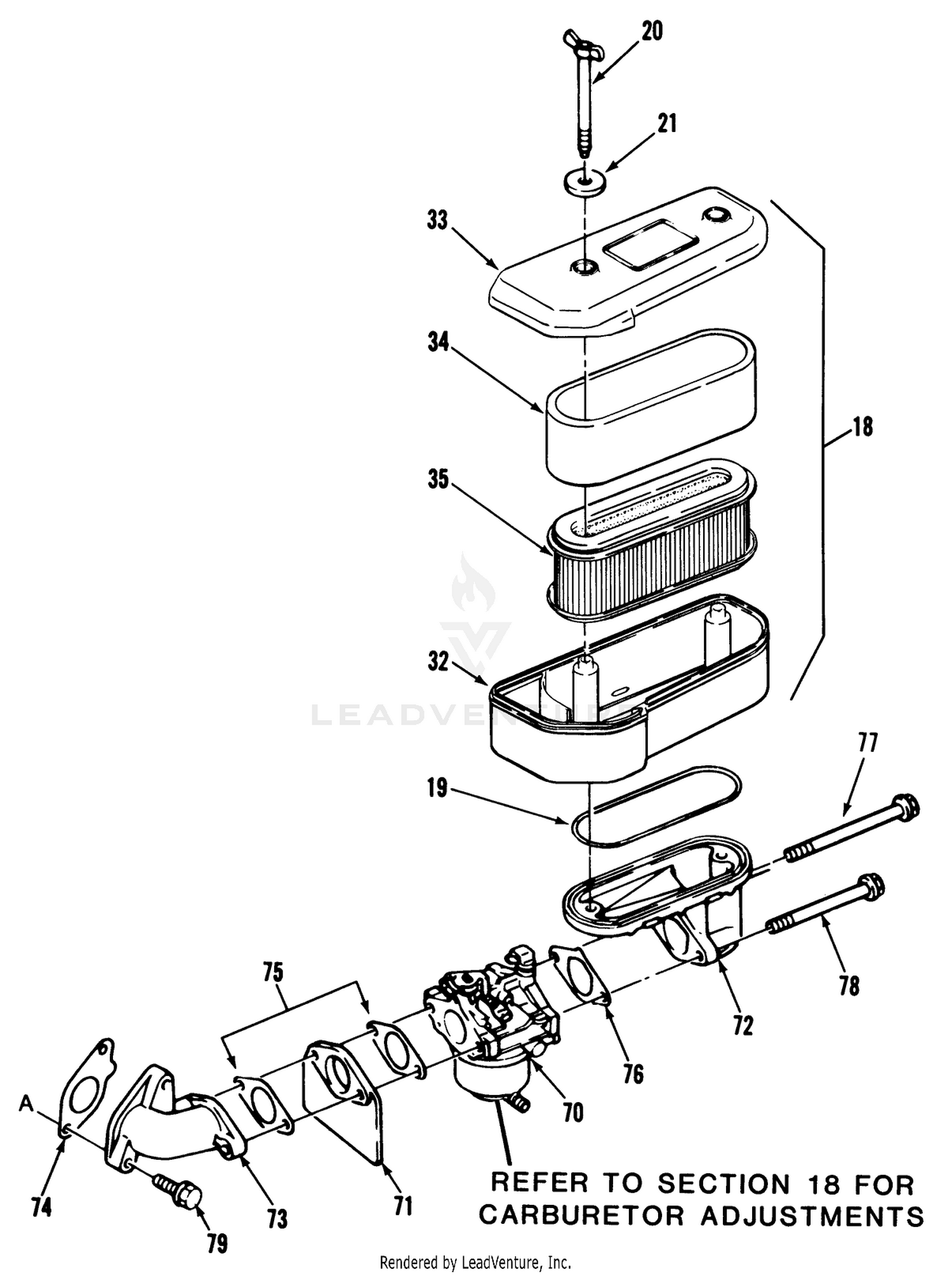 Air Filter And Carburetor