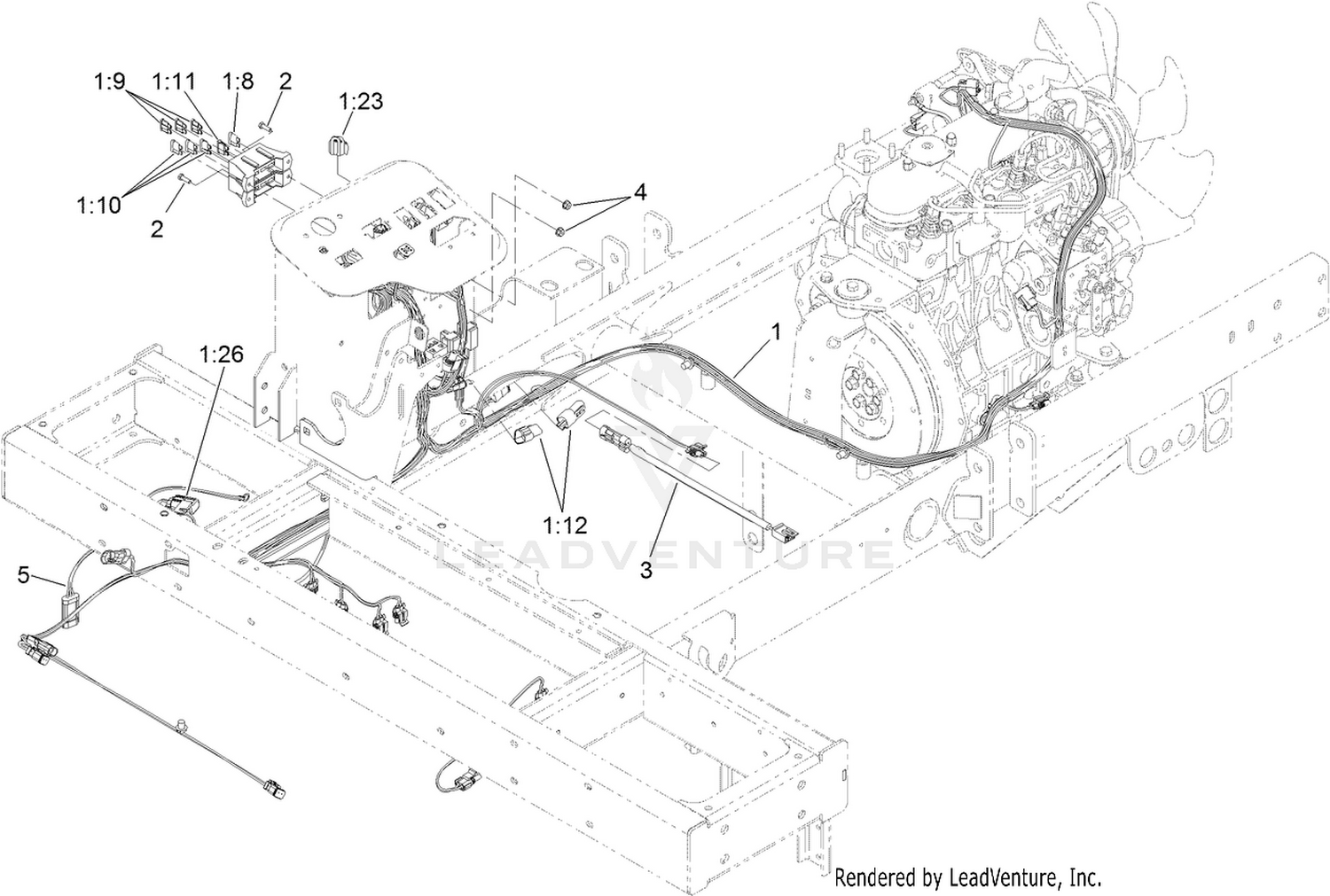 Main Wire Harness Assembly
