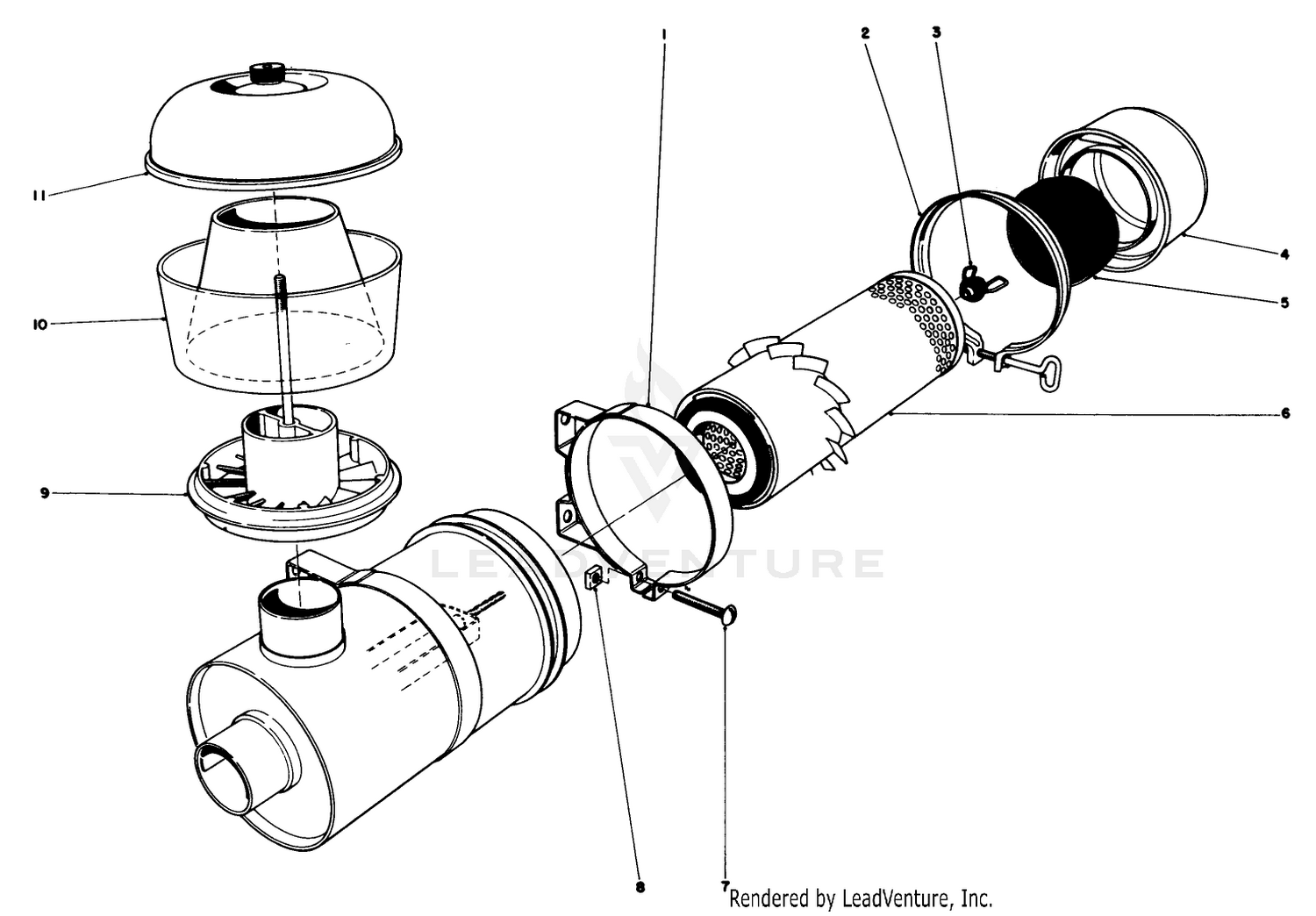 Air Cleaner Assembly No. 8-2329