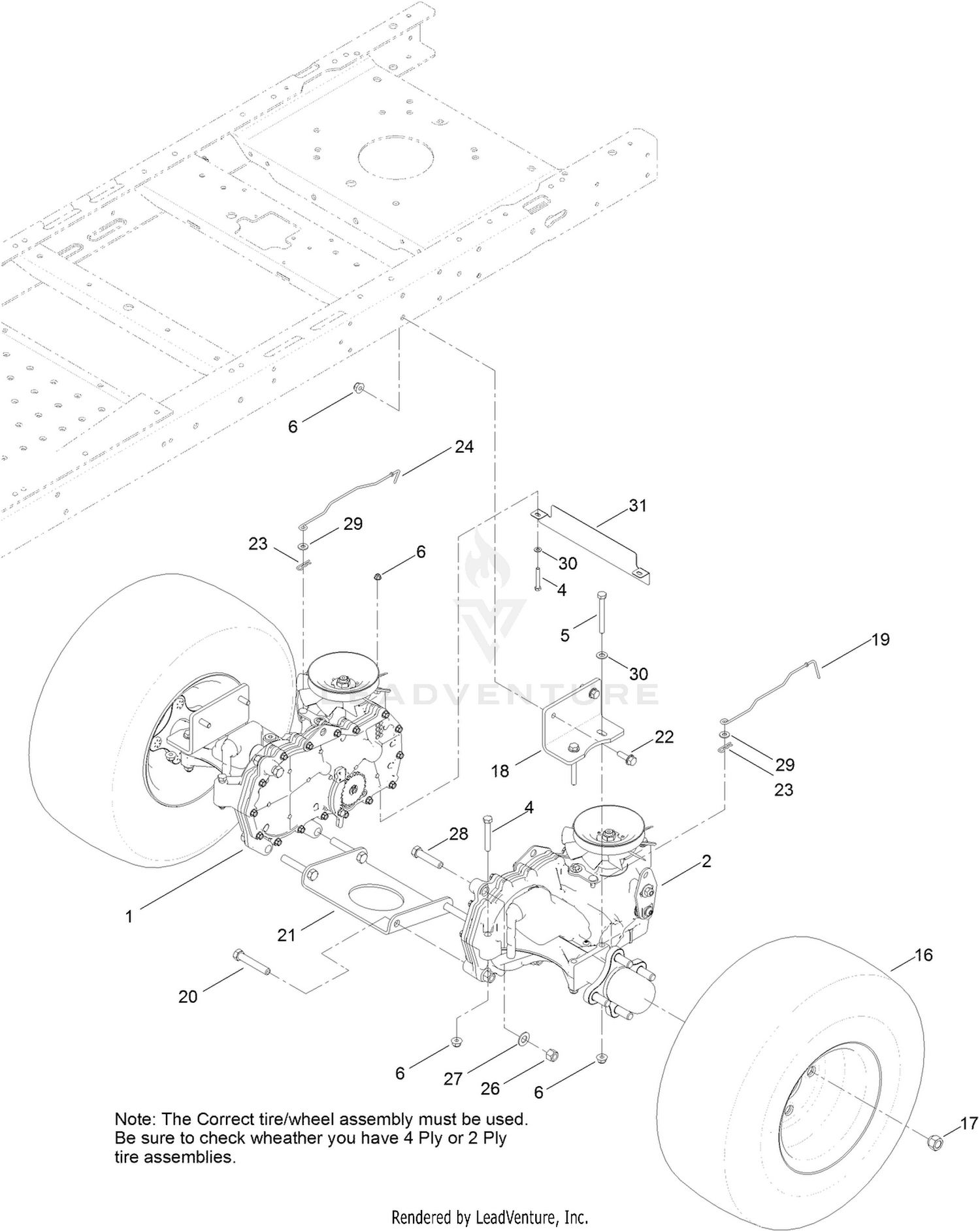 Hydro Transaxle Assembly
