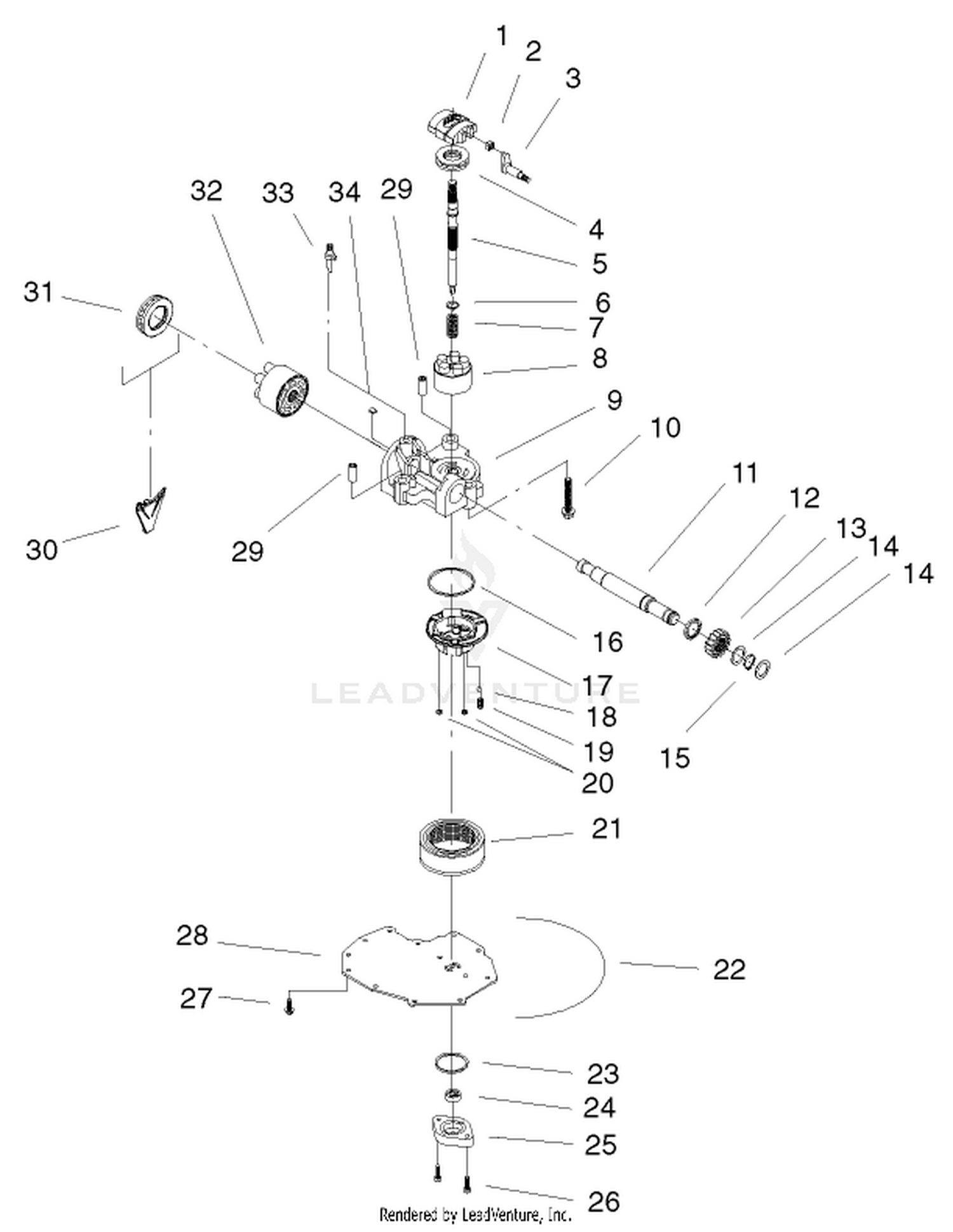 Cylinder Block Assembly