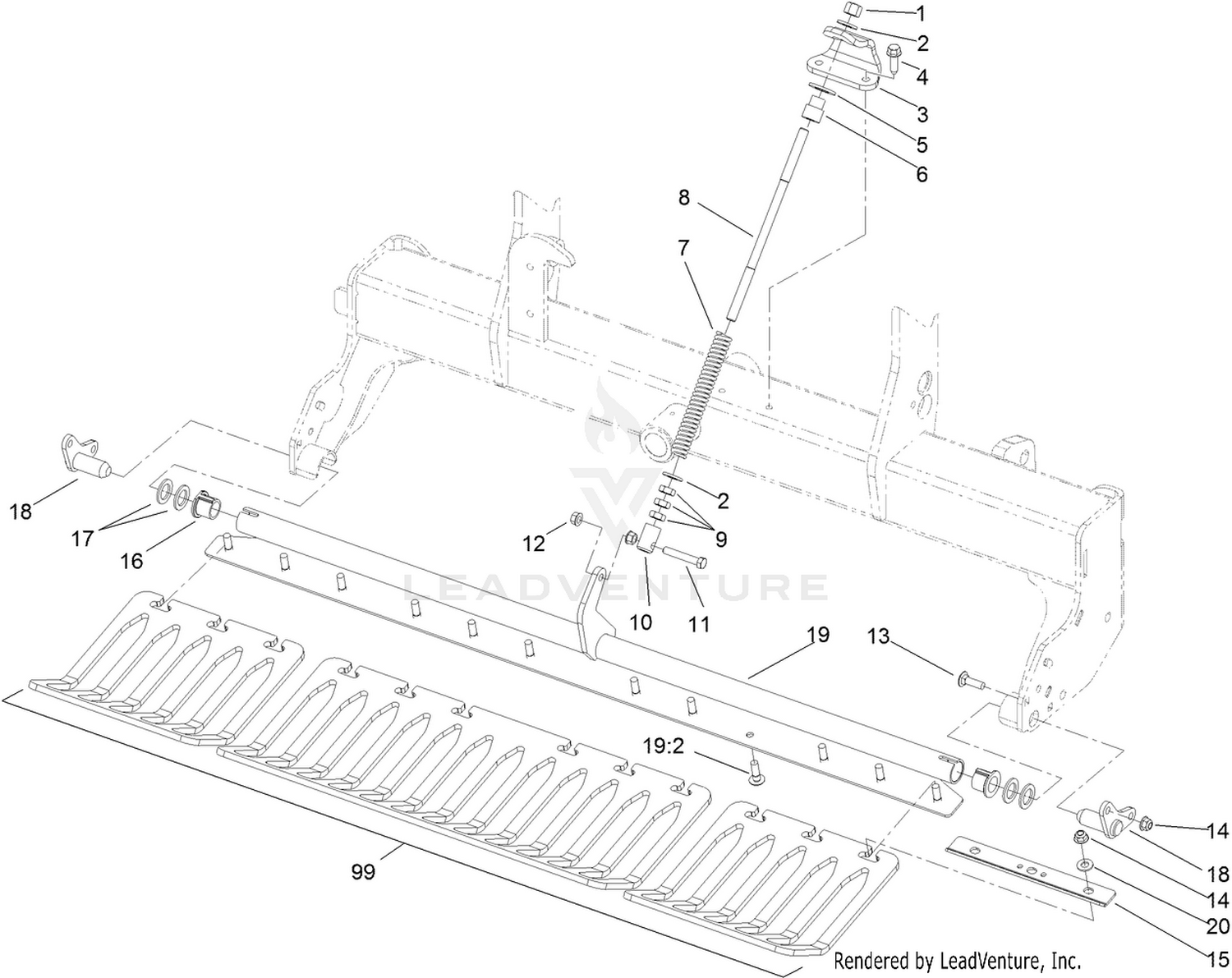 Right Hand Turf Guard Assembly