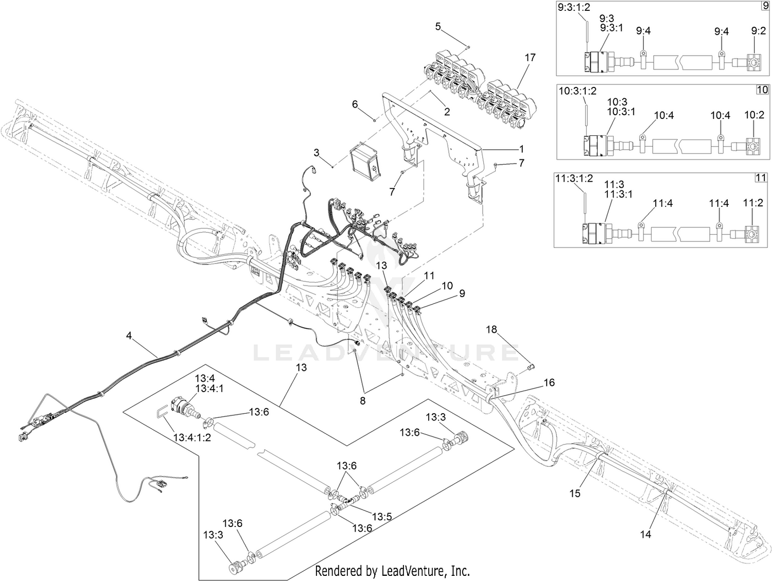 GPS Valve and Wiring Harness Assembly