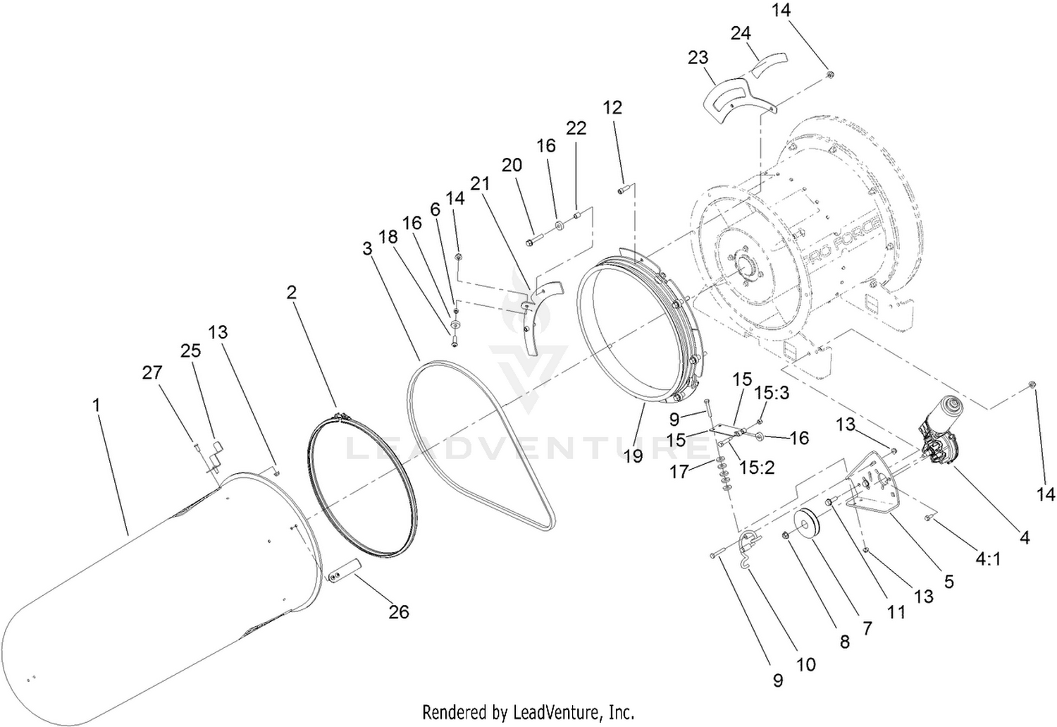 Nozzle Drive Assembly
