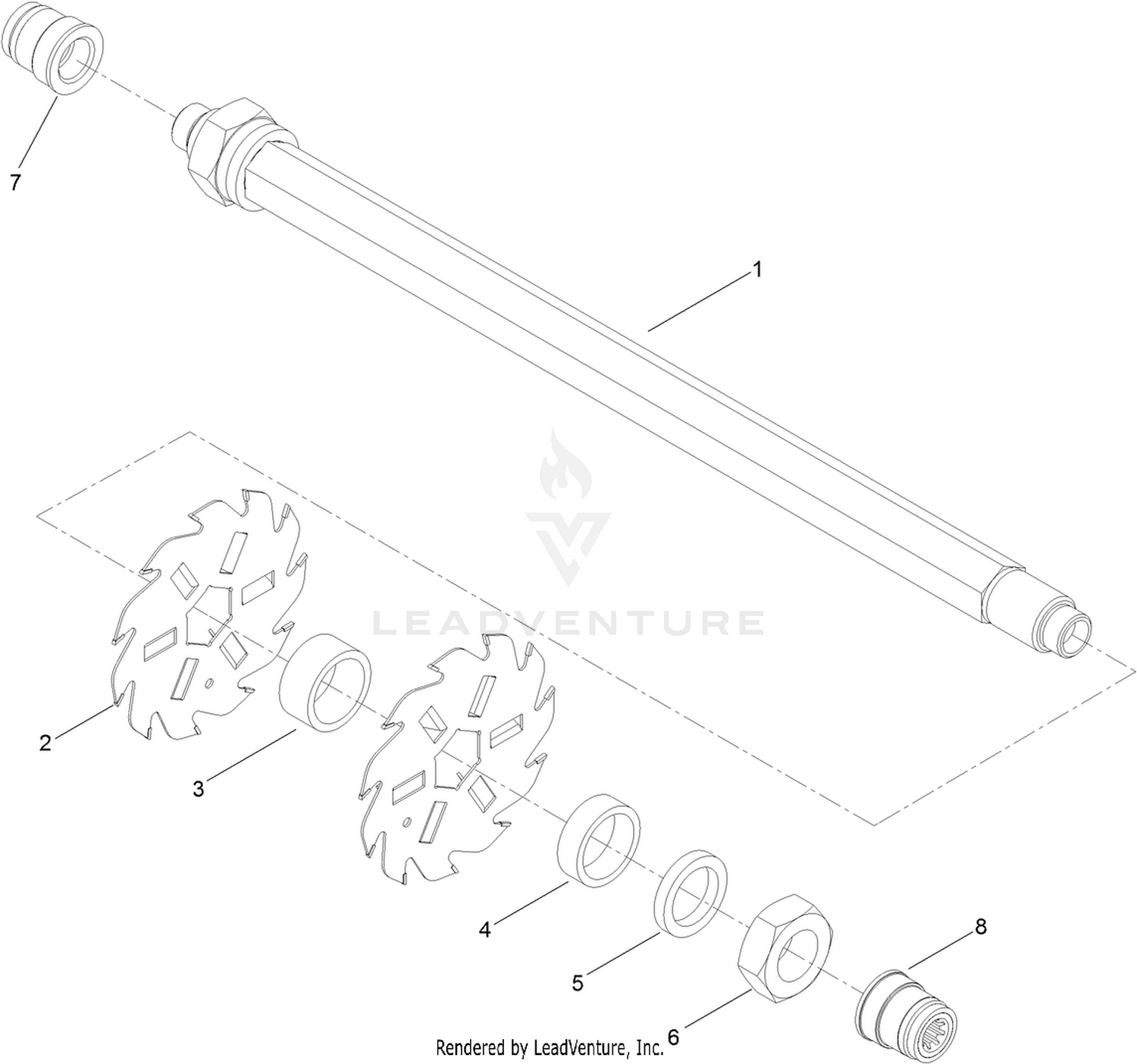 Verticutter Assembly