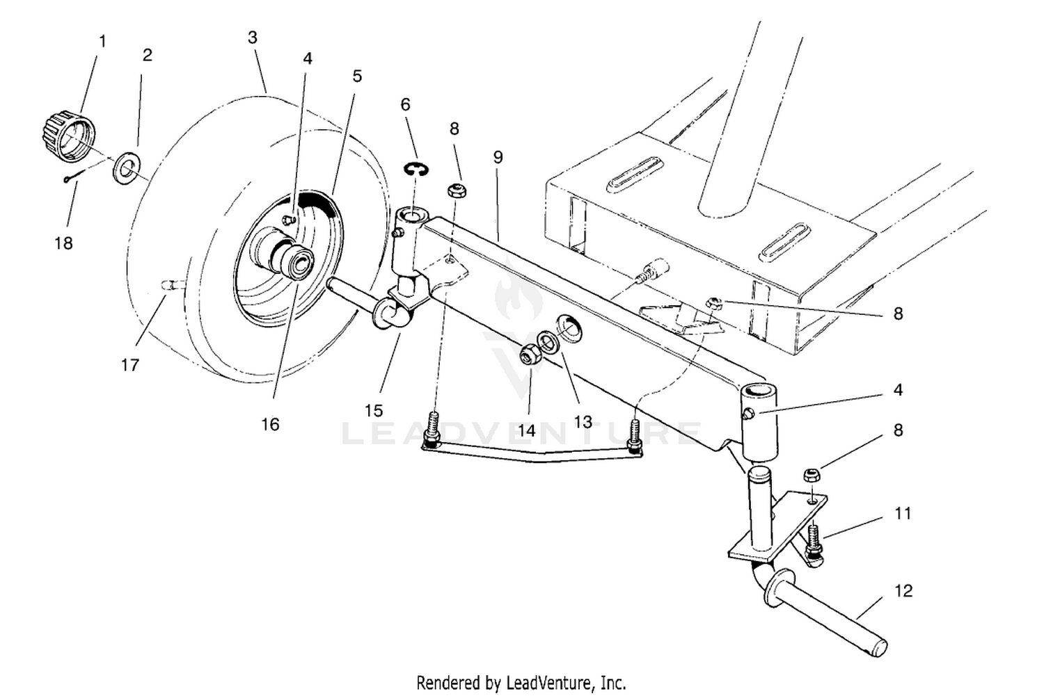 Front Axle Assembly