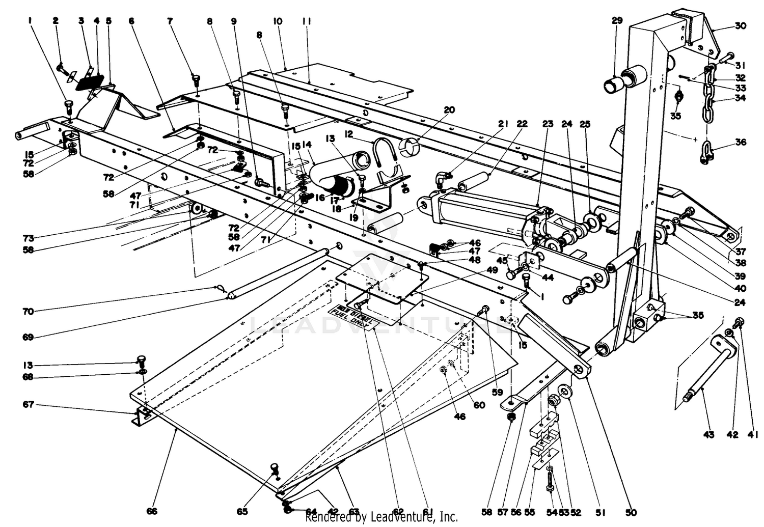 Main Frame Assembly-Front