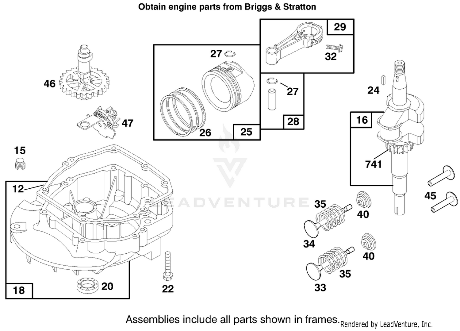 Engine Briggs  Stratton Model 12f802-0667-01 2