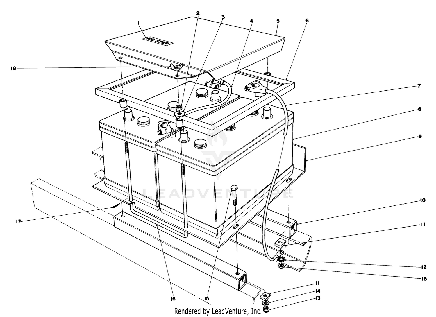 Battery And Base Assembly
