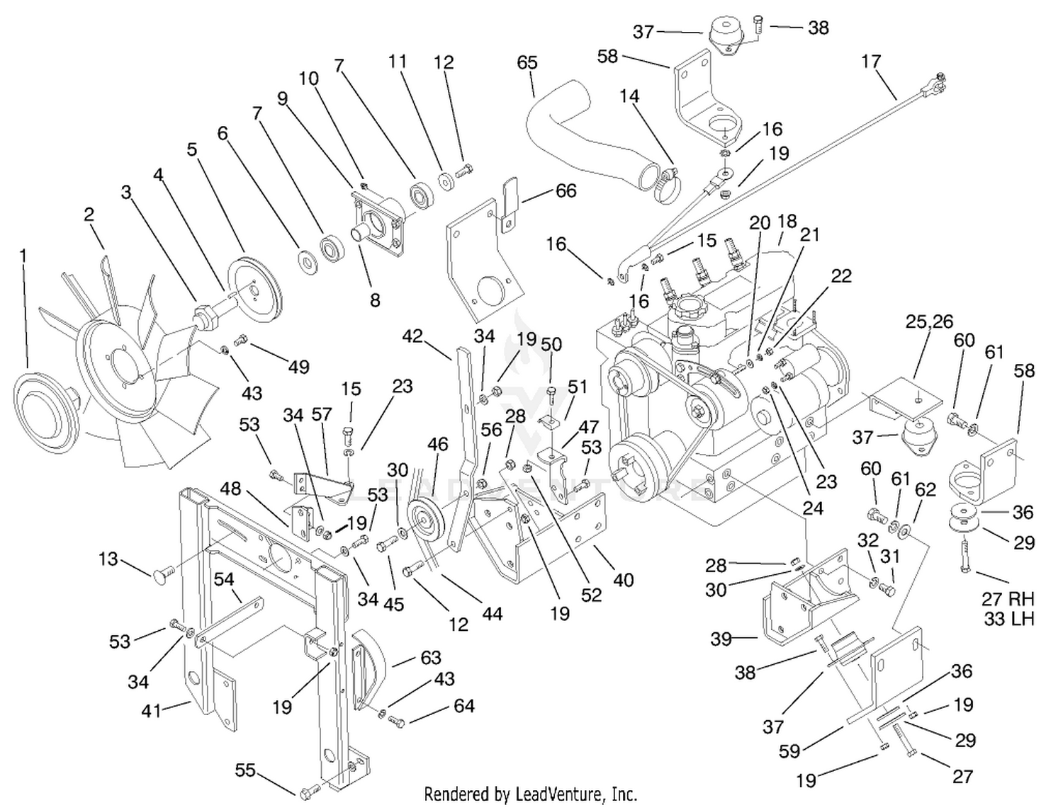 Engine Installation Assembly